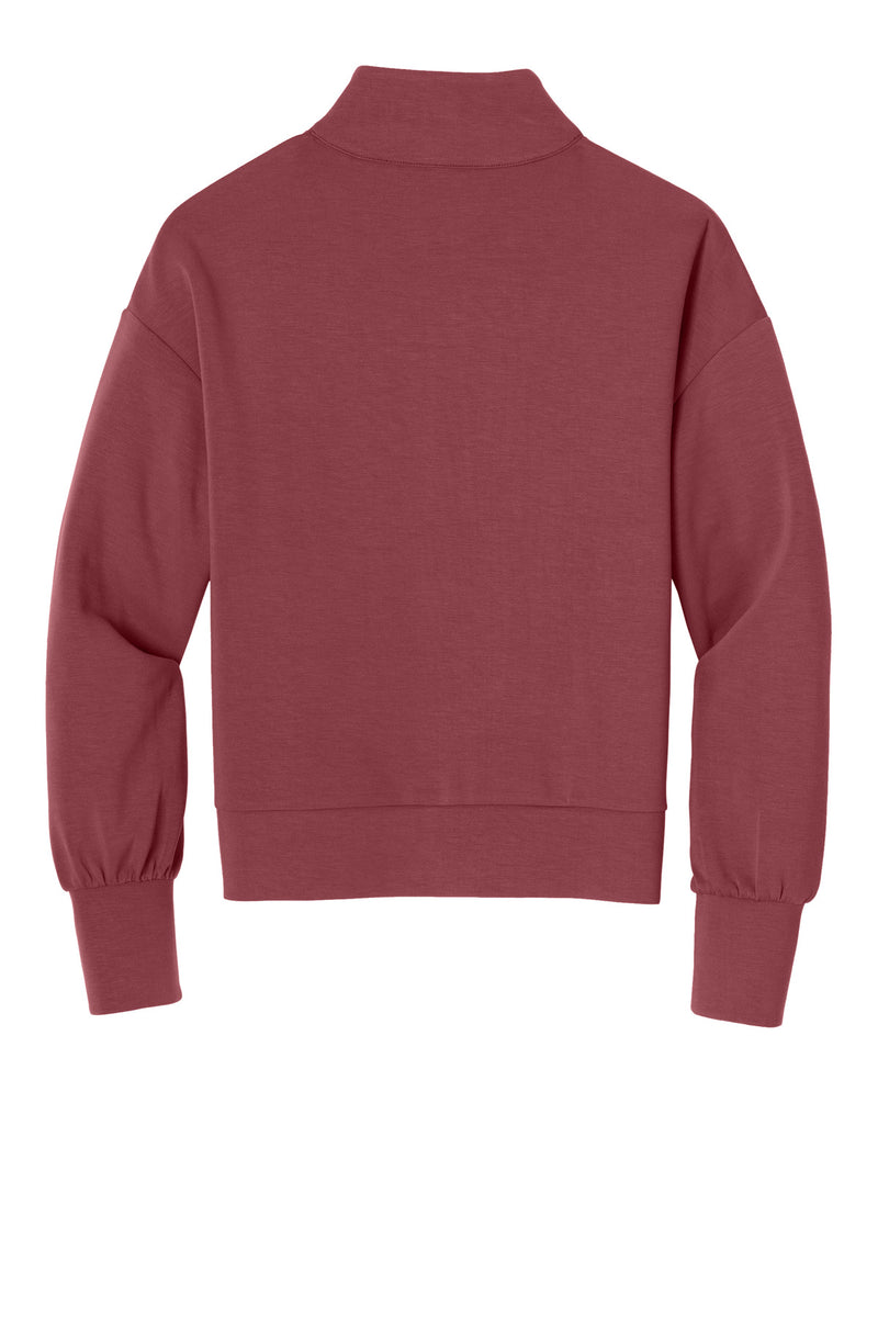 OGIO Women's Transcend 1/4-Zip - Soft Ruby