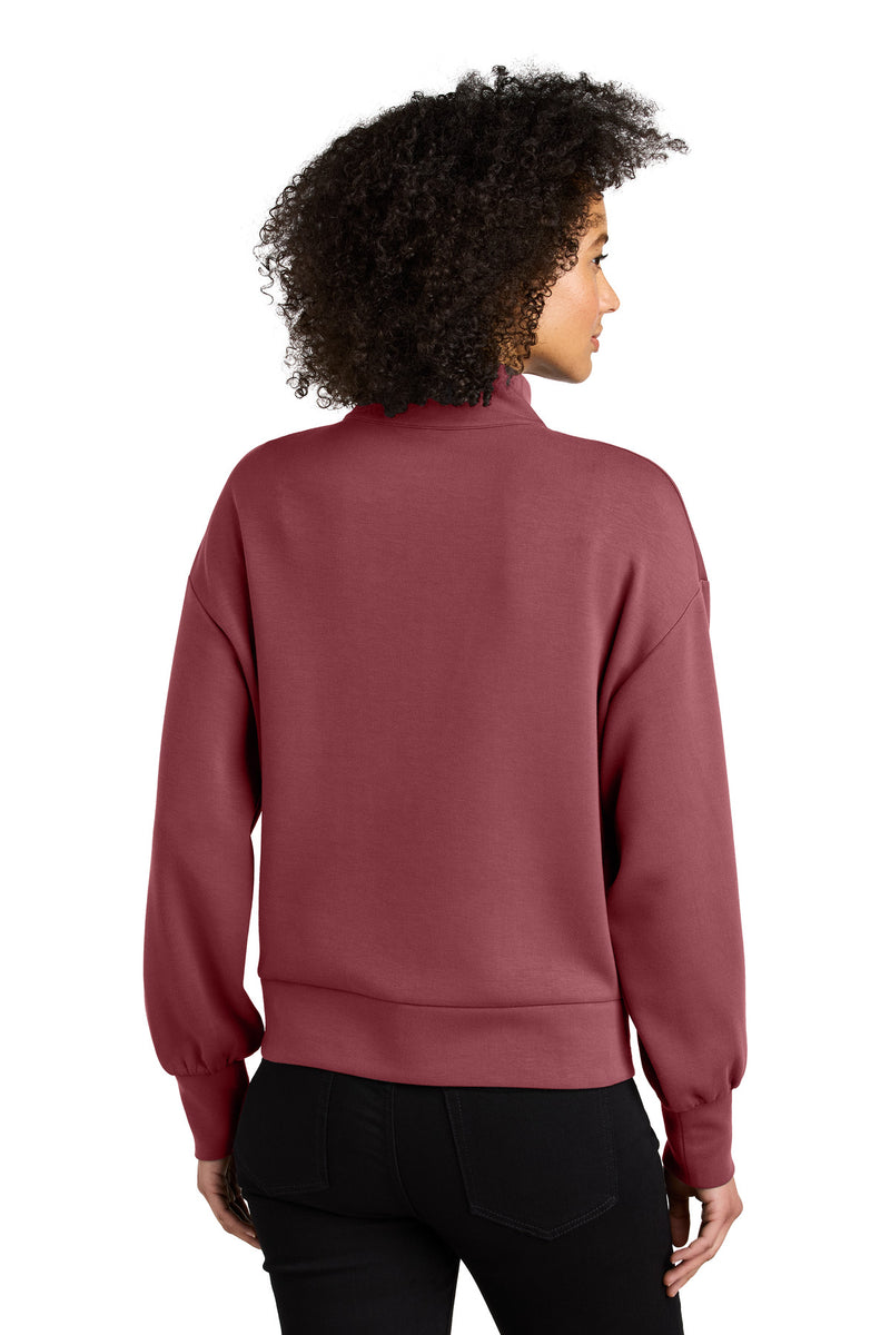 OGIO Women's Transcend 1/4-Zip - Soft Ruby