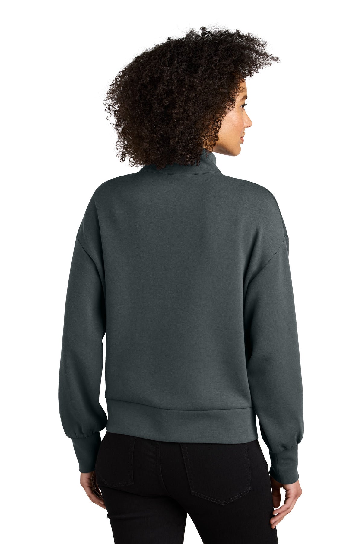 OGIO Women's Transcend 1/4-Zip - Tarmac Grey