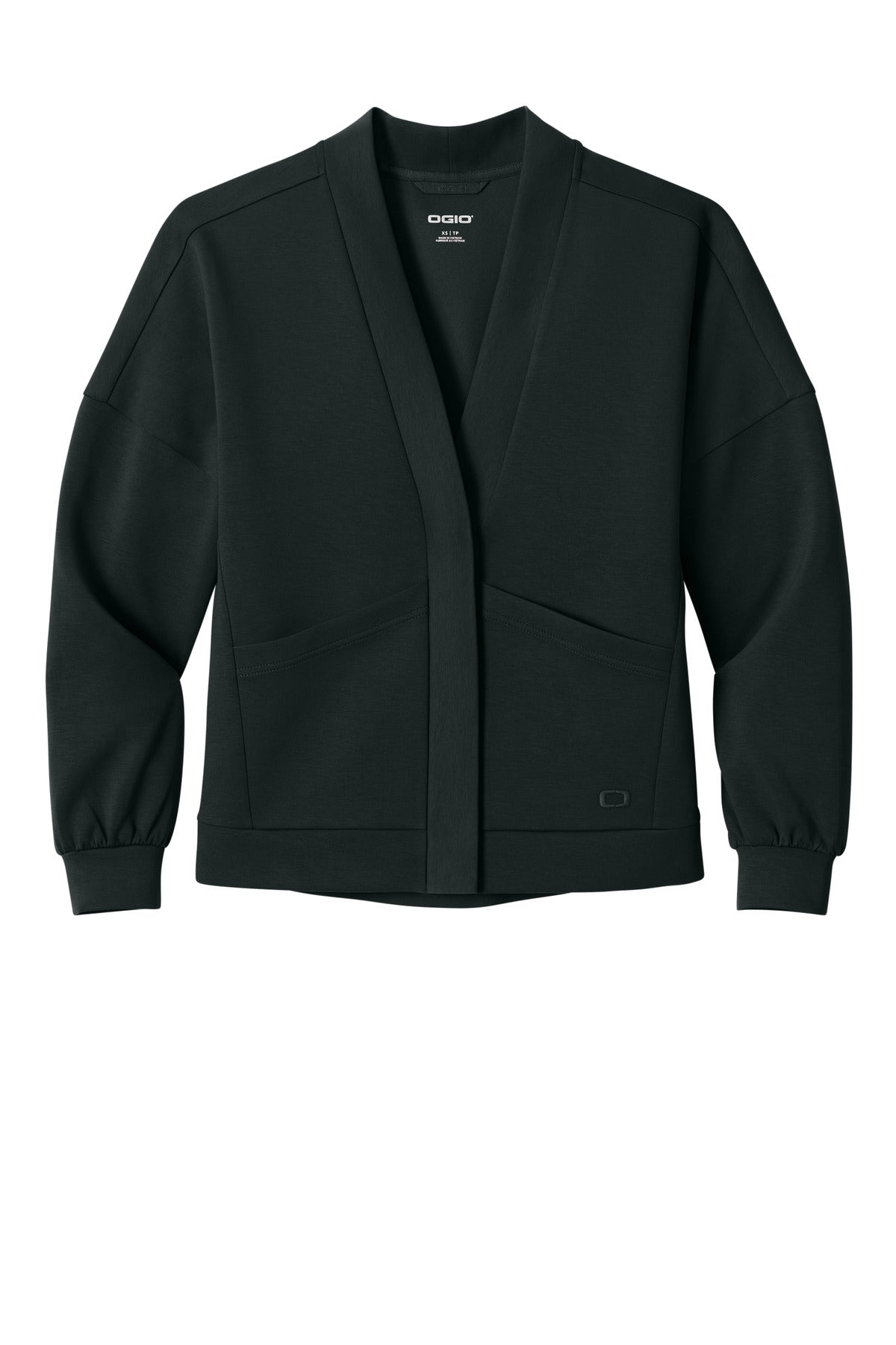 OGIO Women's Transcend Cardigan - Blacktop