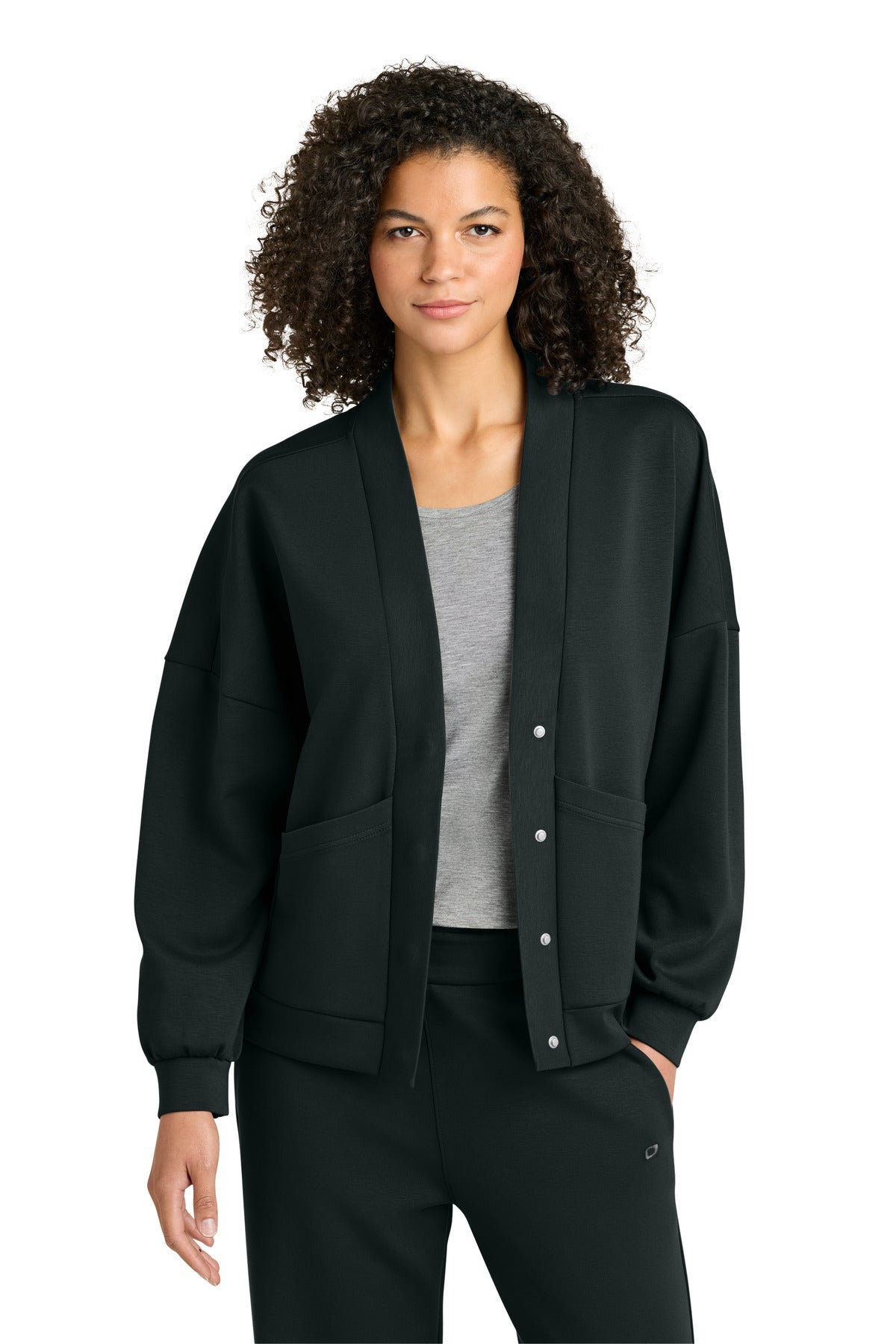 OGIO Women's Transcend Cardigan - Blacktop