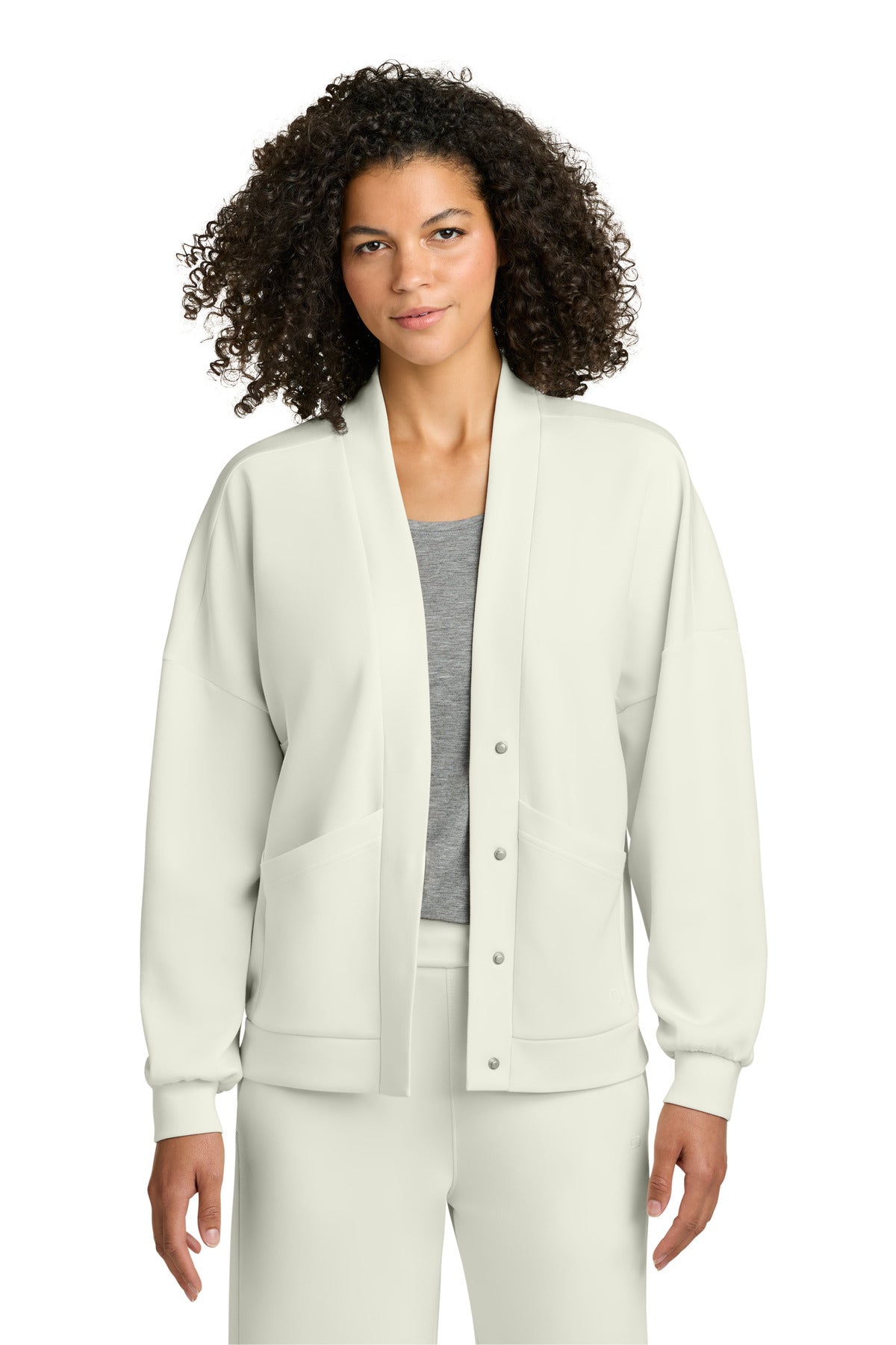 OGIO Women's Transcend Cardigan - Opal White