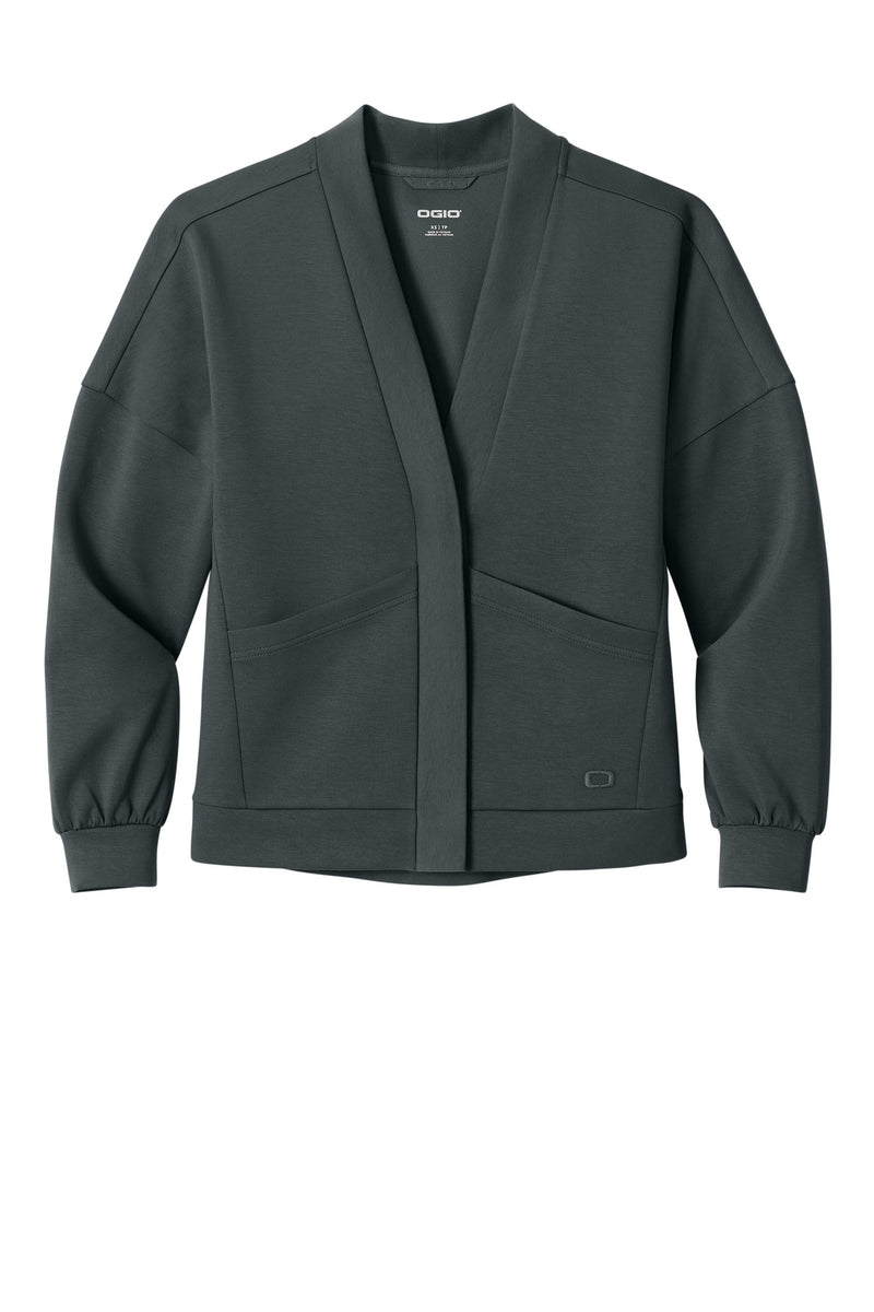 OGIO Women's Transcend Cardigan - Tarmac Grey