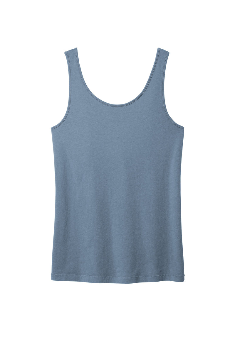 Port & Co Women's Beach Wash Garment-Dyed Tank - Faded Denim