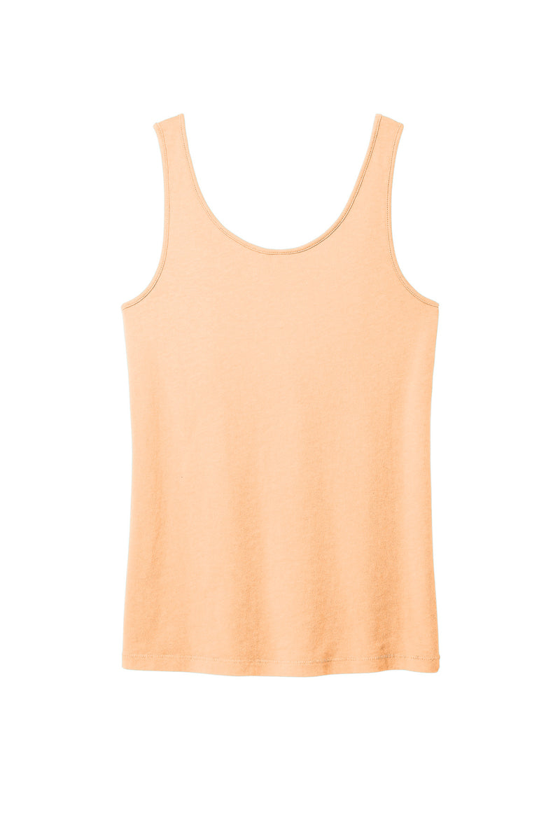 Port & Co Women's Beach Wash Garment-Dyed Tank - Peach