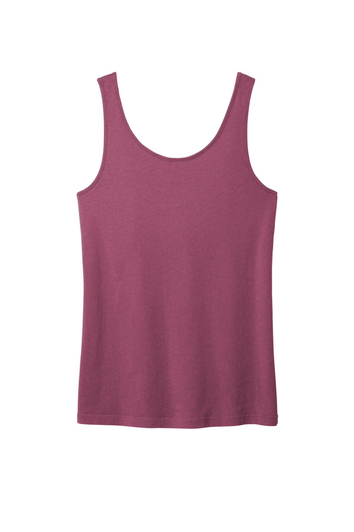 Port & Co Women's Beach Wash Garment-Dyed Tank - Vintage Raspberry