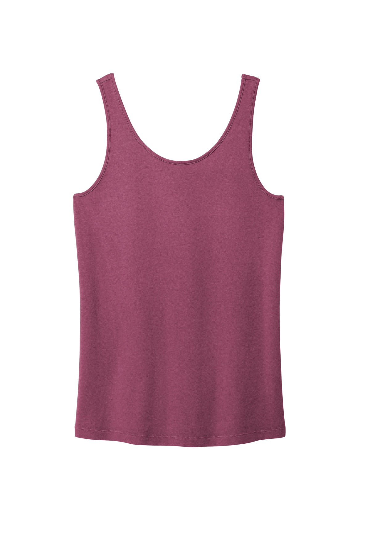 Port & Co Women's Beach Wash Garment-Dyed Tank - Vintage Raspberry