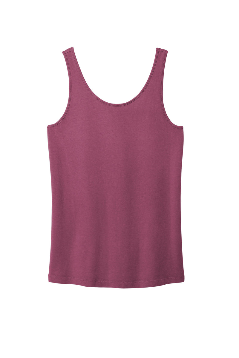 Port & Co Women's Beach Wash Garment-Dyed Tank - Vintage Raspberry