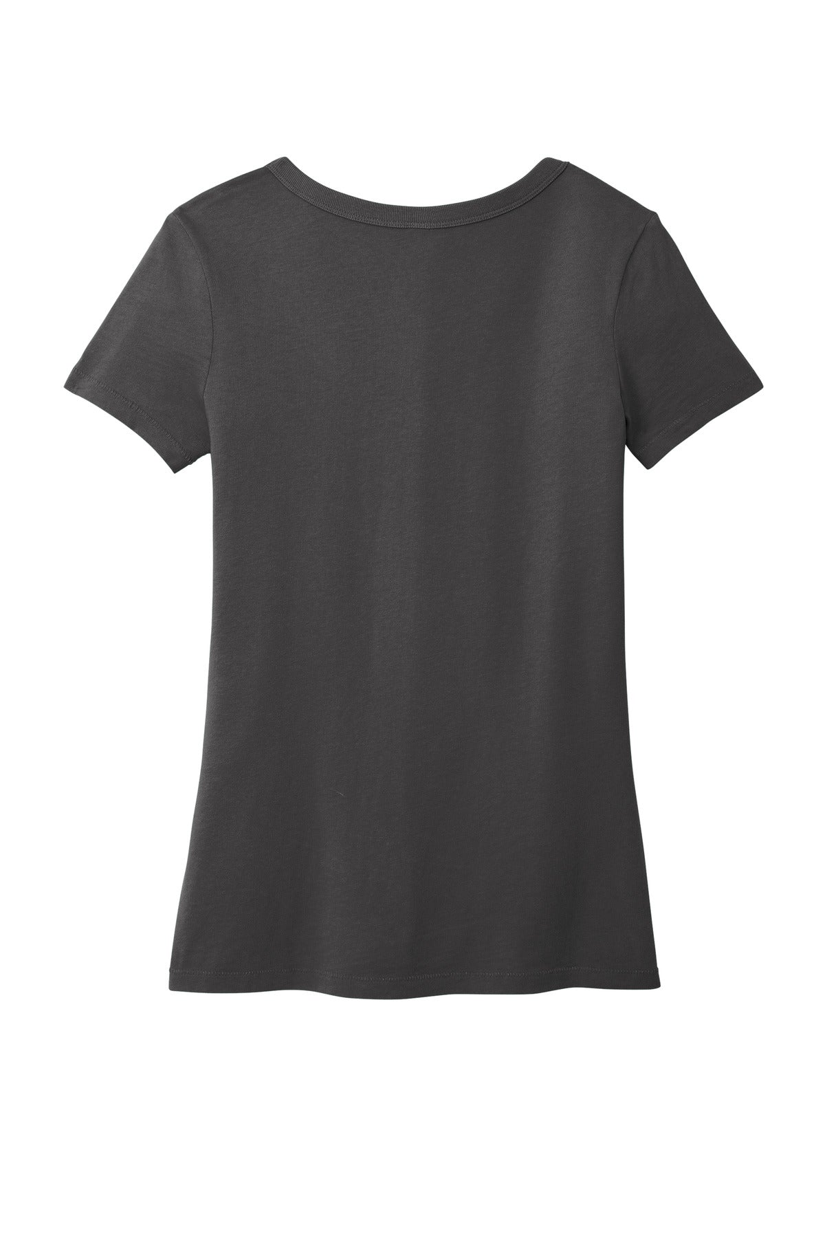 Port & Co Women's Beach Wash Garment-Dyed V-Neck Tee - Coal