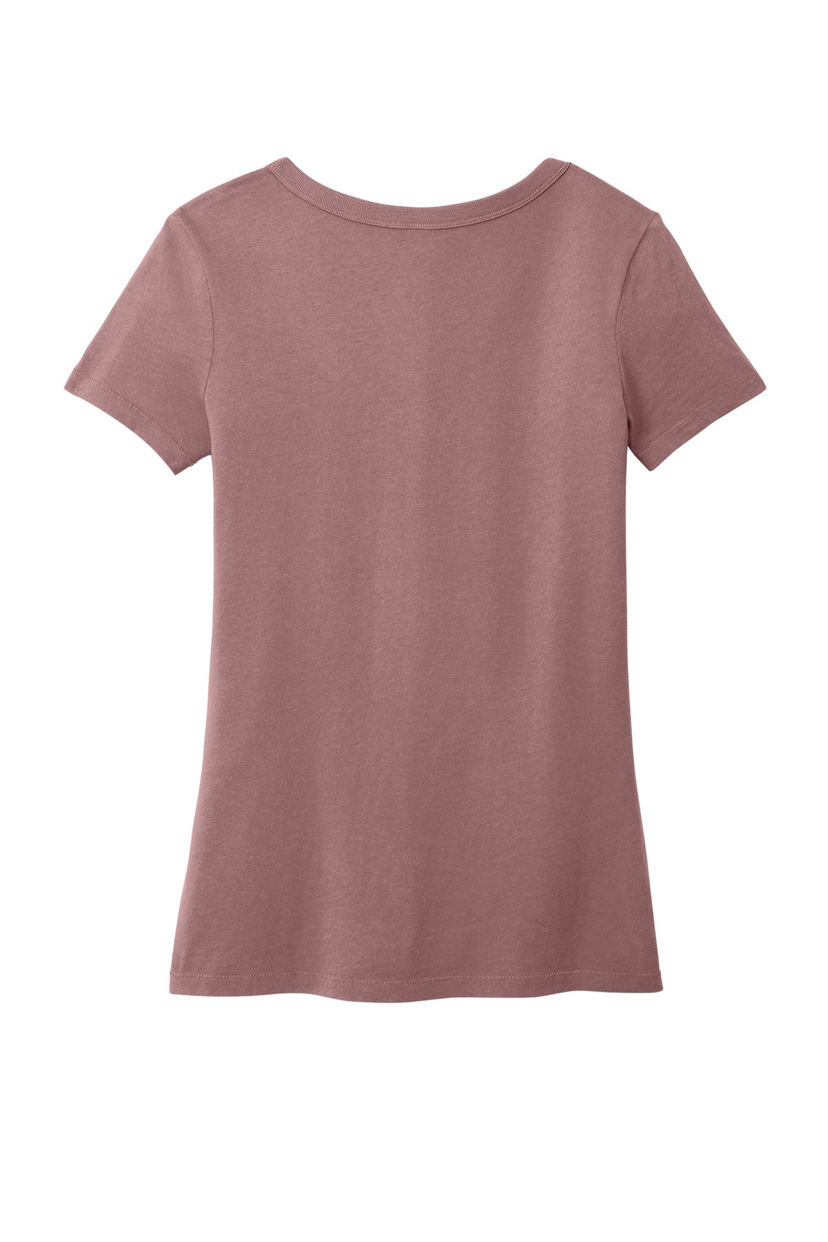 Port & Co Women's Beach Wash Garment-Dyed V-Neck Tee - Nostalgia Rose