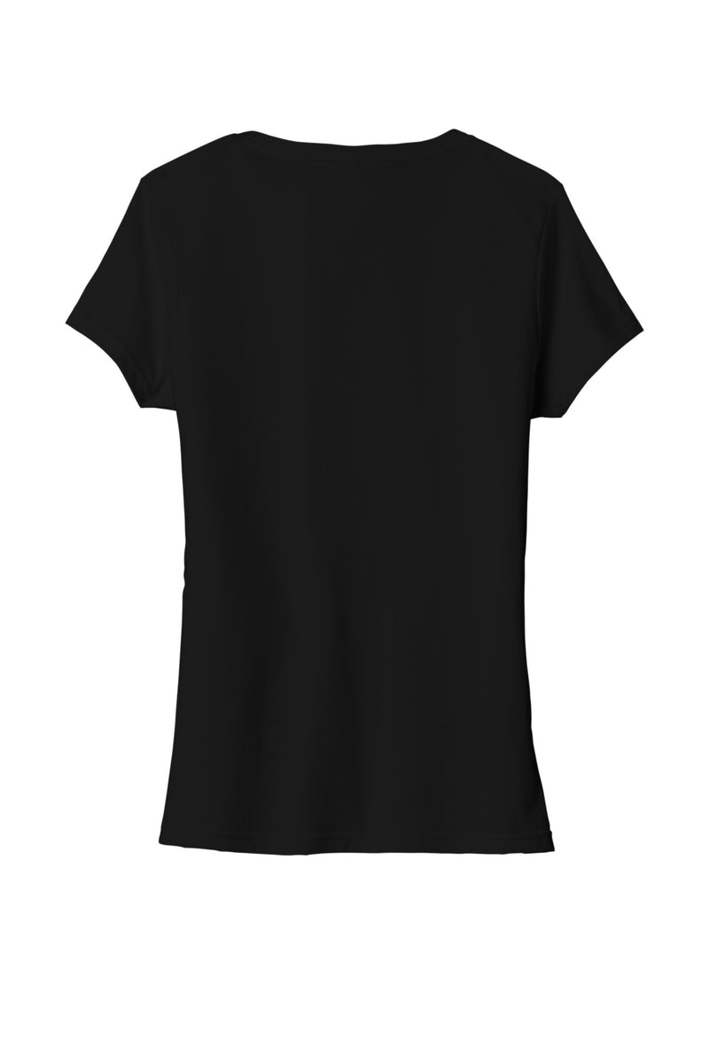 Port & Co Women's Tri-Blend V-Neck Tee - Black