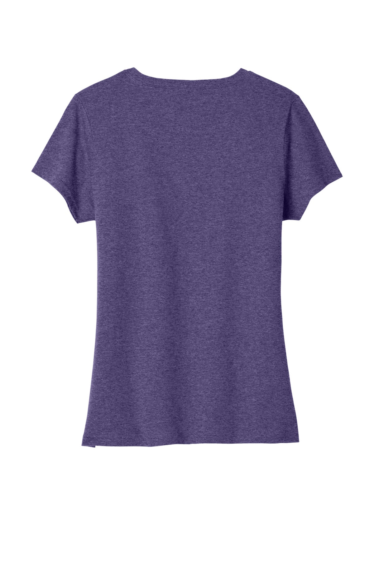 Port & Co Women's Tri-Blend V-Neck Tee - Team Purple Heather