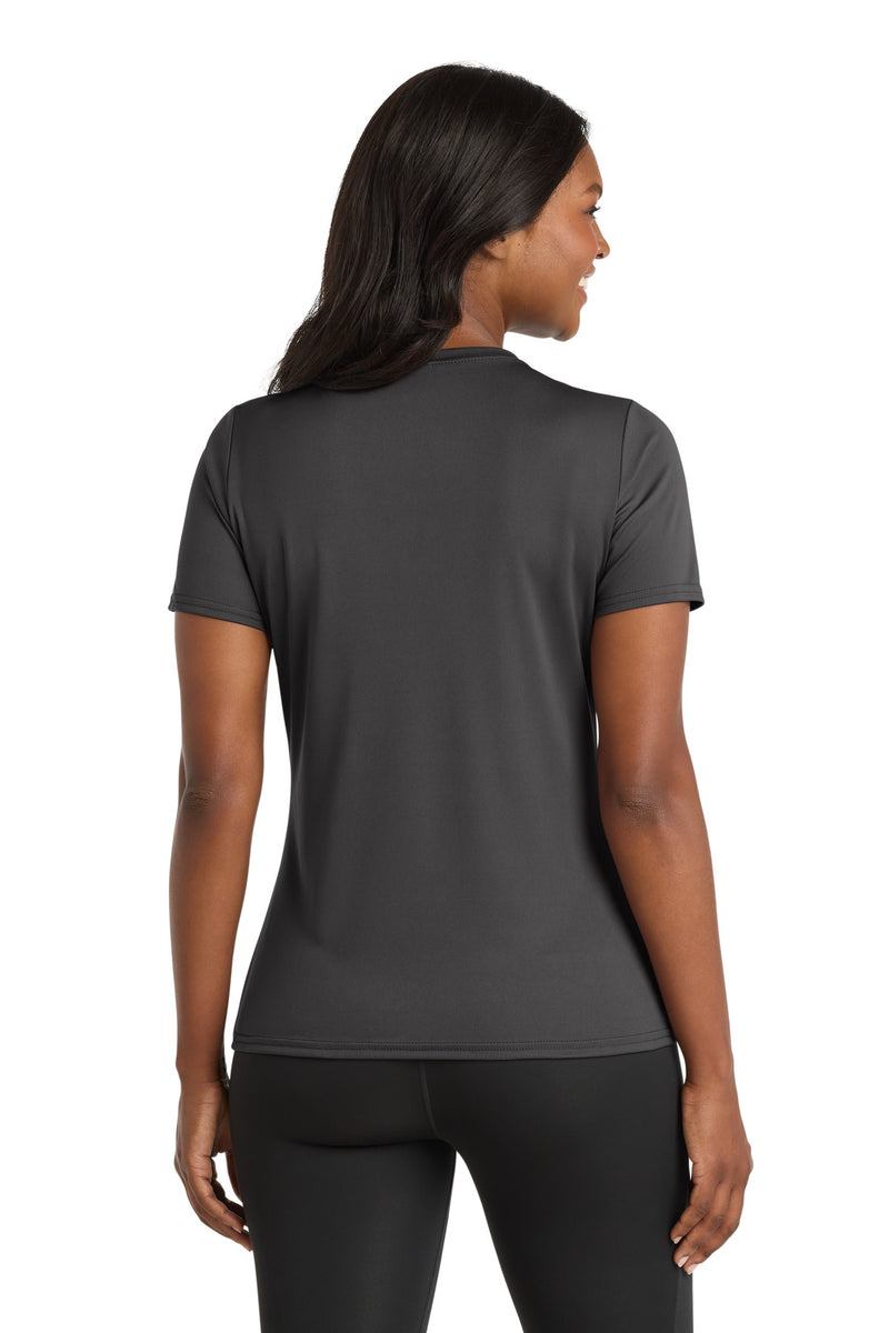 Port & Co Women's Performance Tee - Charcoal