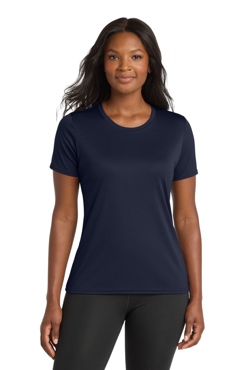 Port & Co Women's Performance Tee - Deep Navy