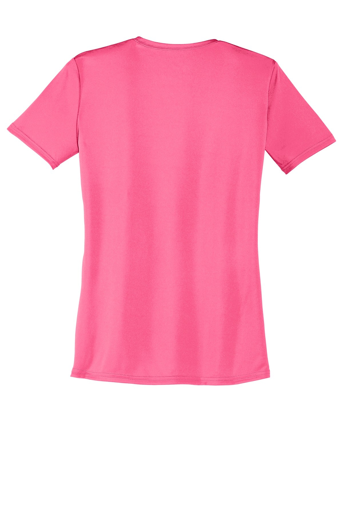 Port & Co Women's Performance Tee - Neon Pink
