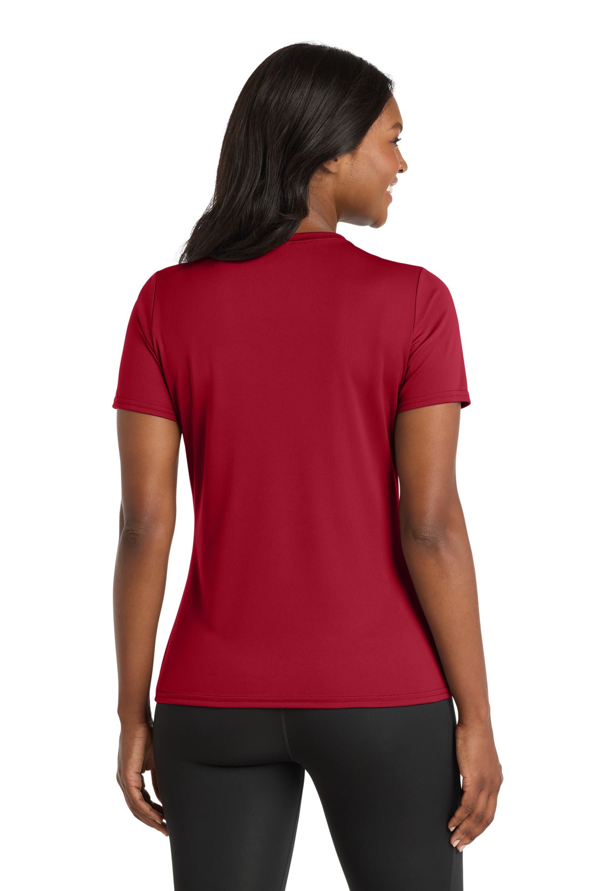 Port & Co Women's Performance Tee - Red