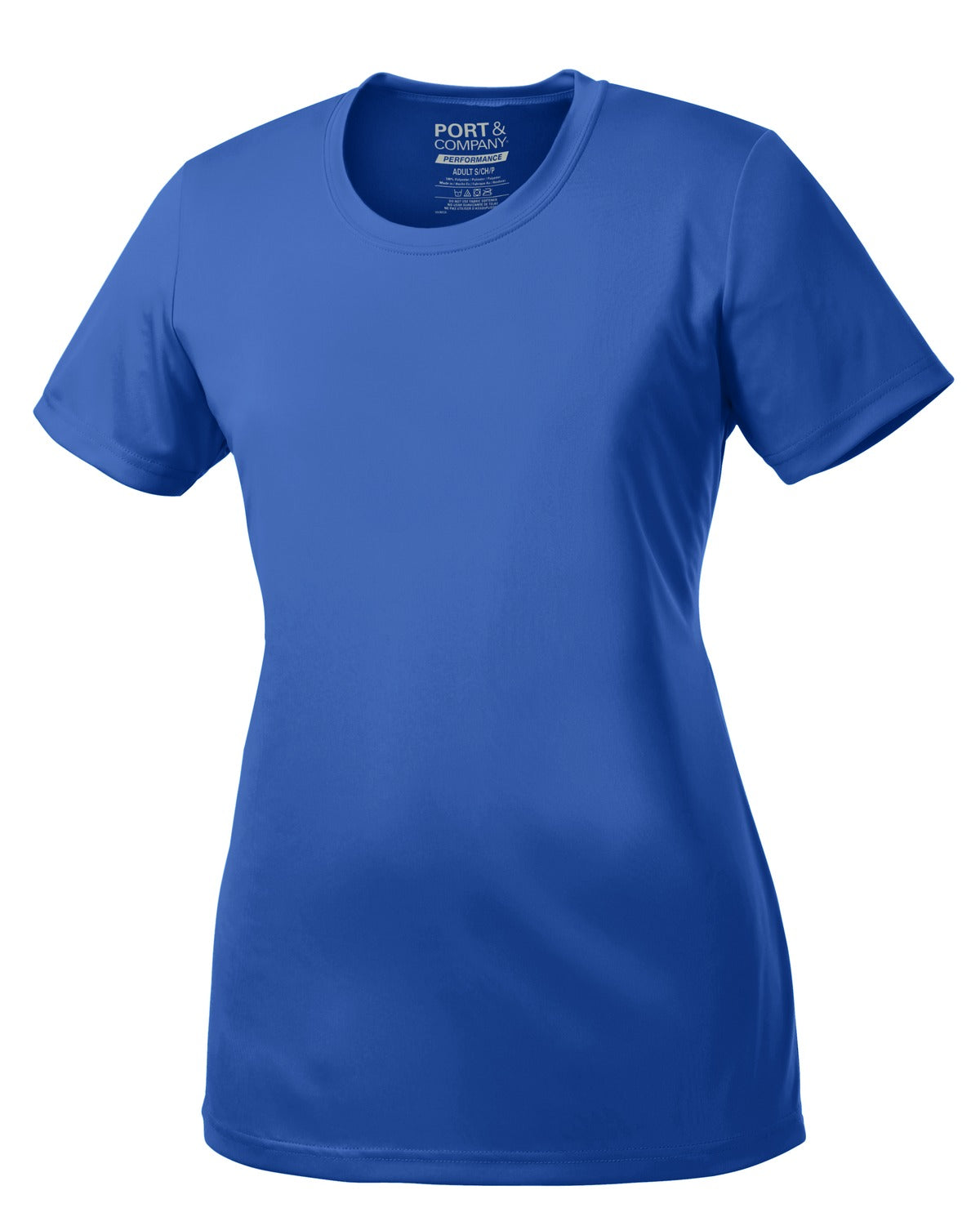 Port & Co Women's Performance Tee - Royal