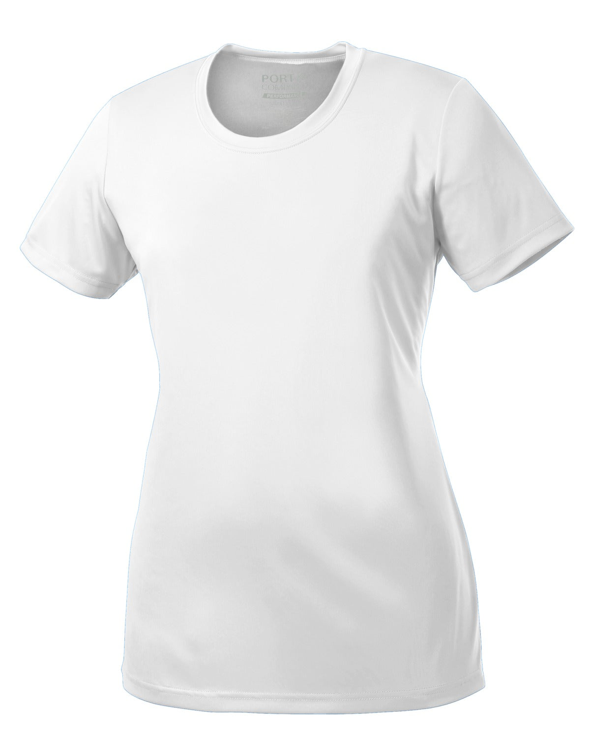 Port & Co Women's Performance Tee - White