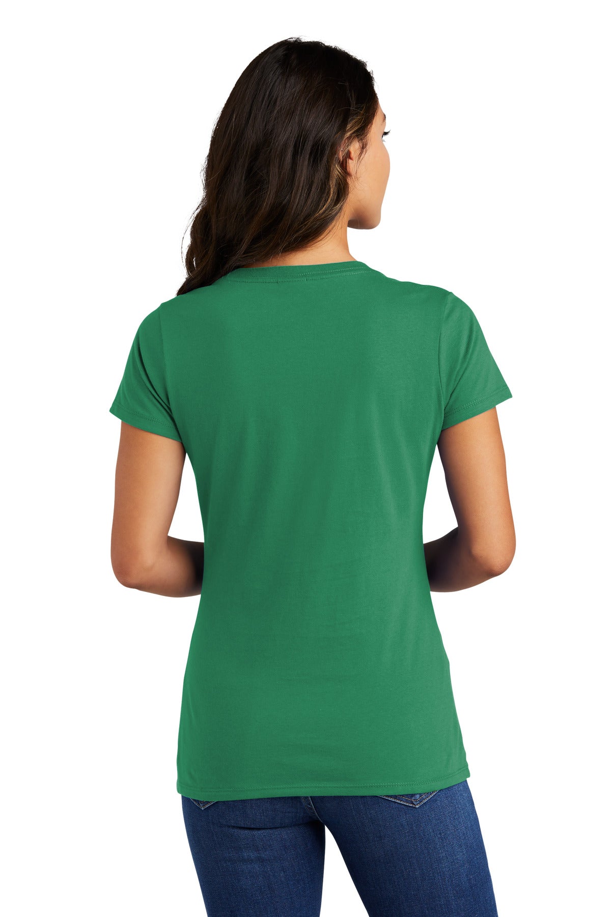 Port & Co Women's Fan Favorite V-Neck Tee - Athletic Kelly