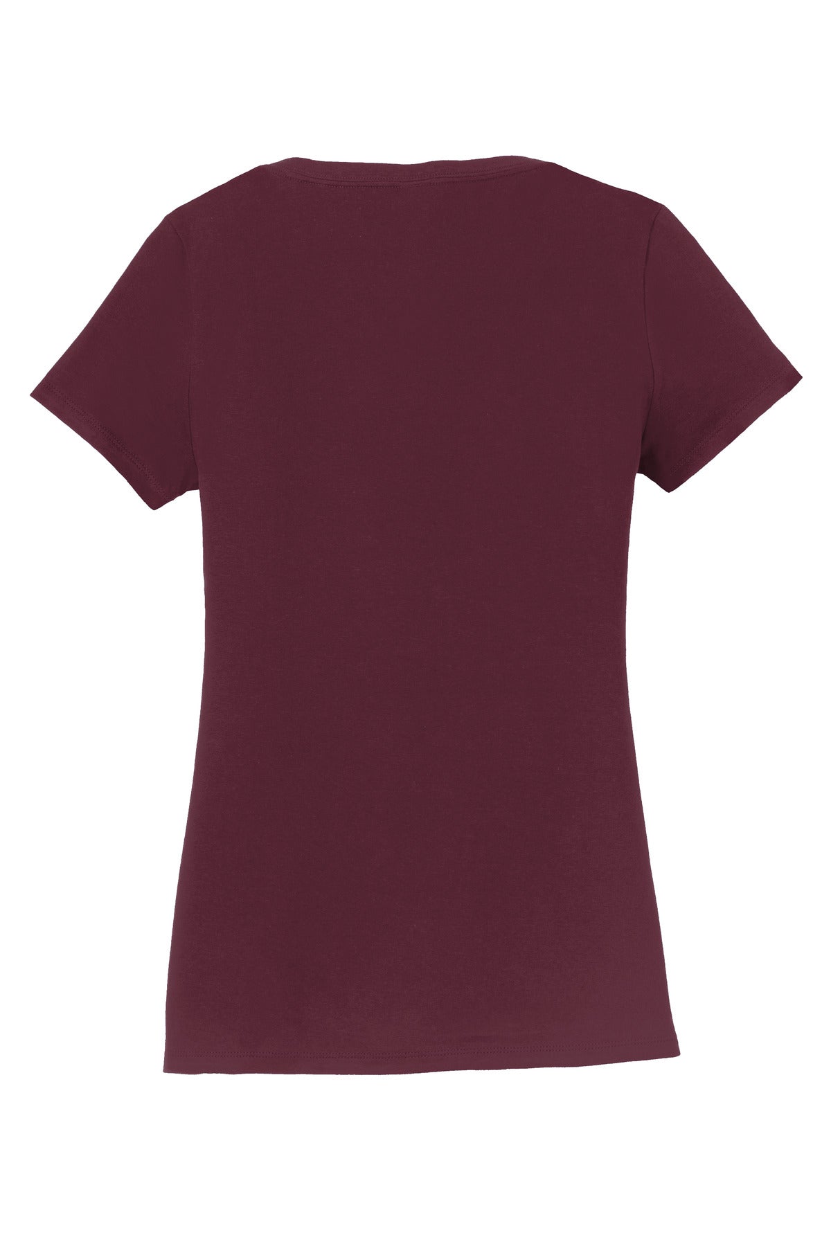 Port & Co Women's Fan Favorite V-Neck Tee - Athletic Maroon