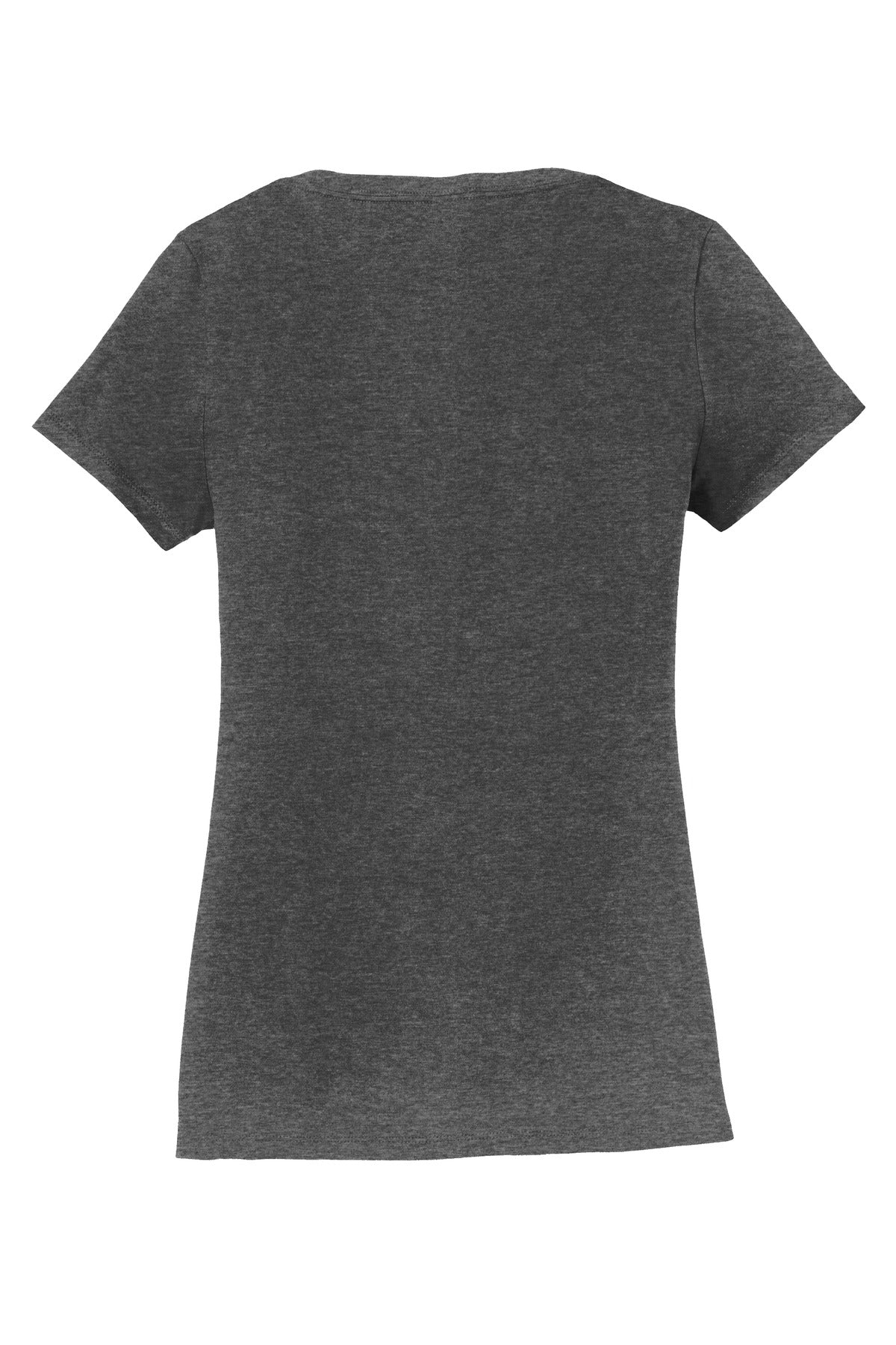 Port & Co Women's Fan Favorite V-Neck Tee - Dark Heather Grey