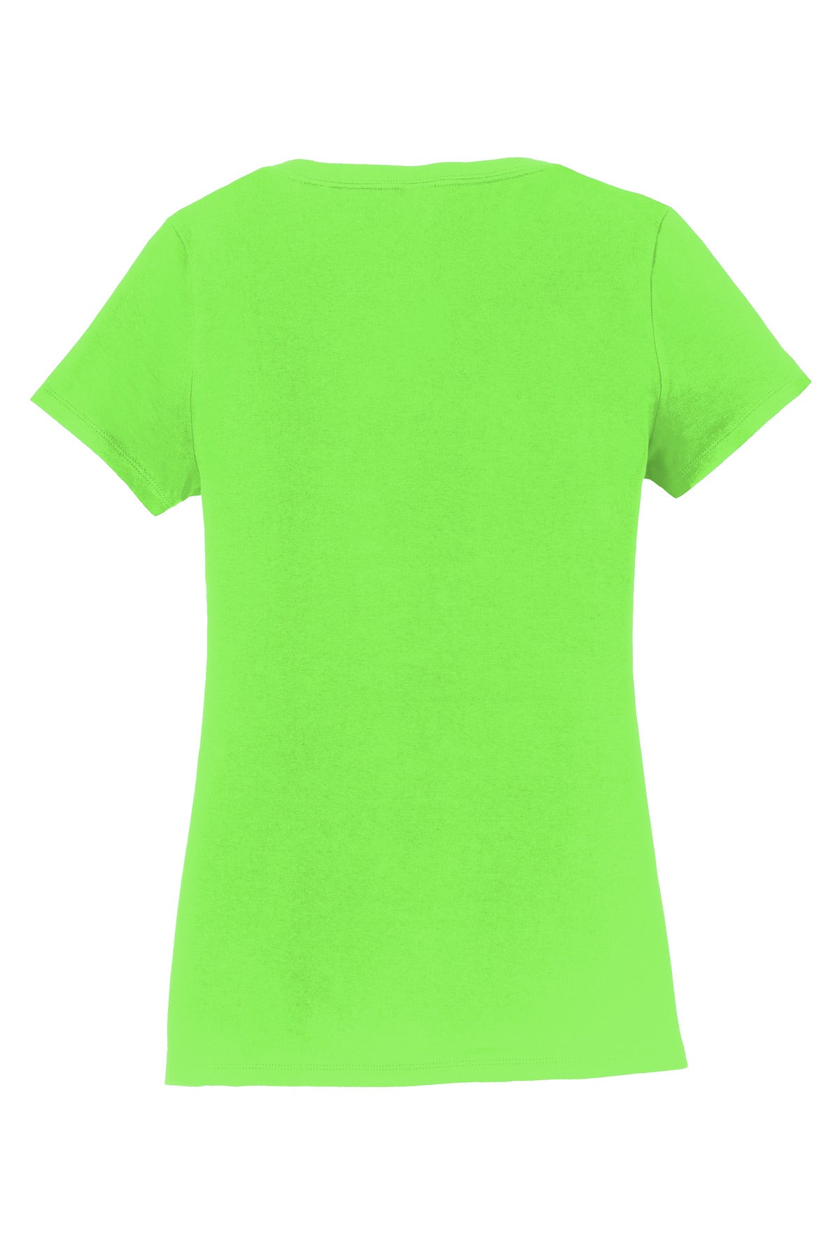 Port & Co Women's Fan Favorite V-Neck Tee - Flash Green