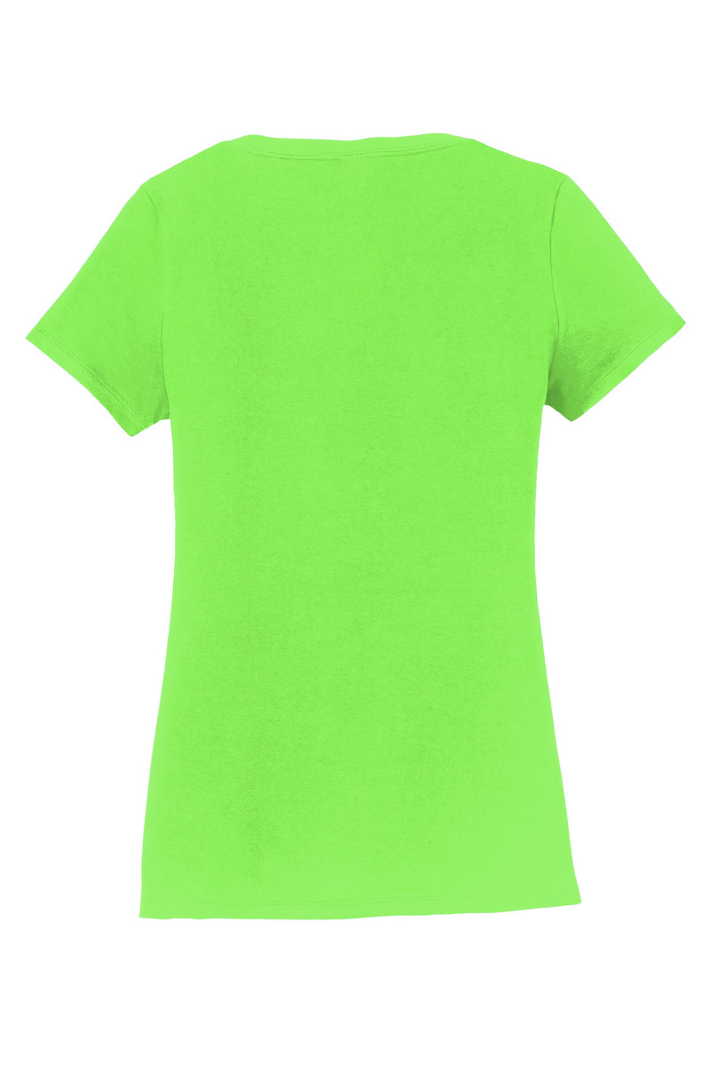 Port & Co Women's Fan Favorite V-Neck Tee - Flash Green