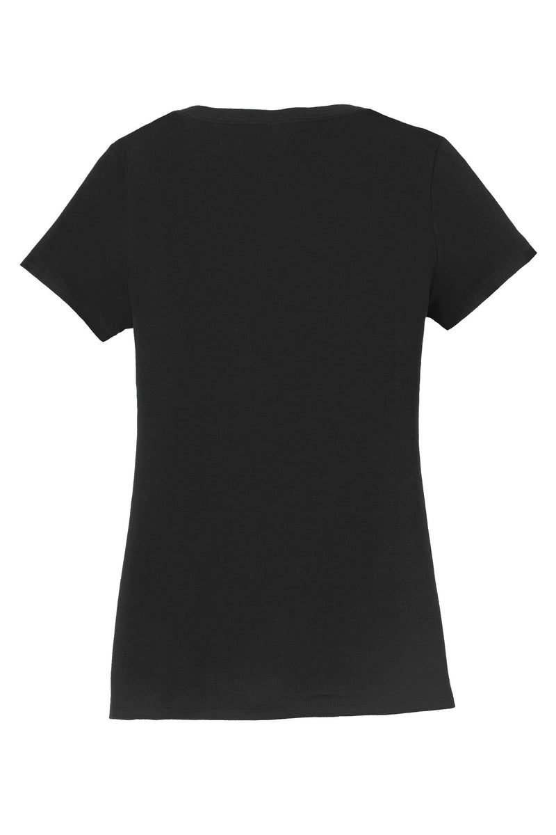 Port & Co Women's Fan Favorite V-Neck Tee - Jet Black