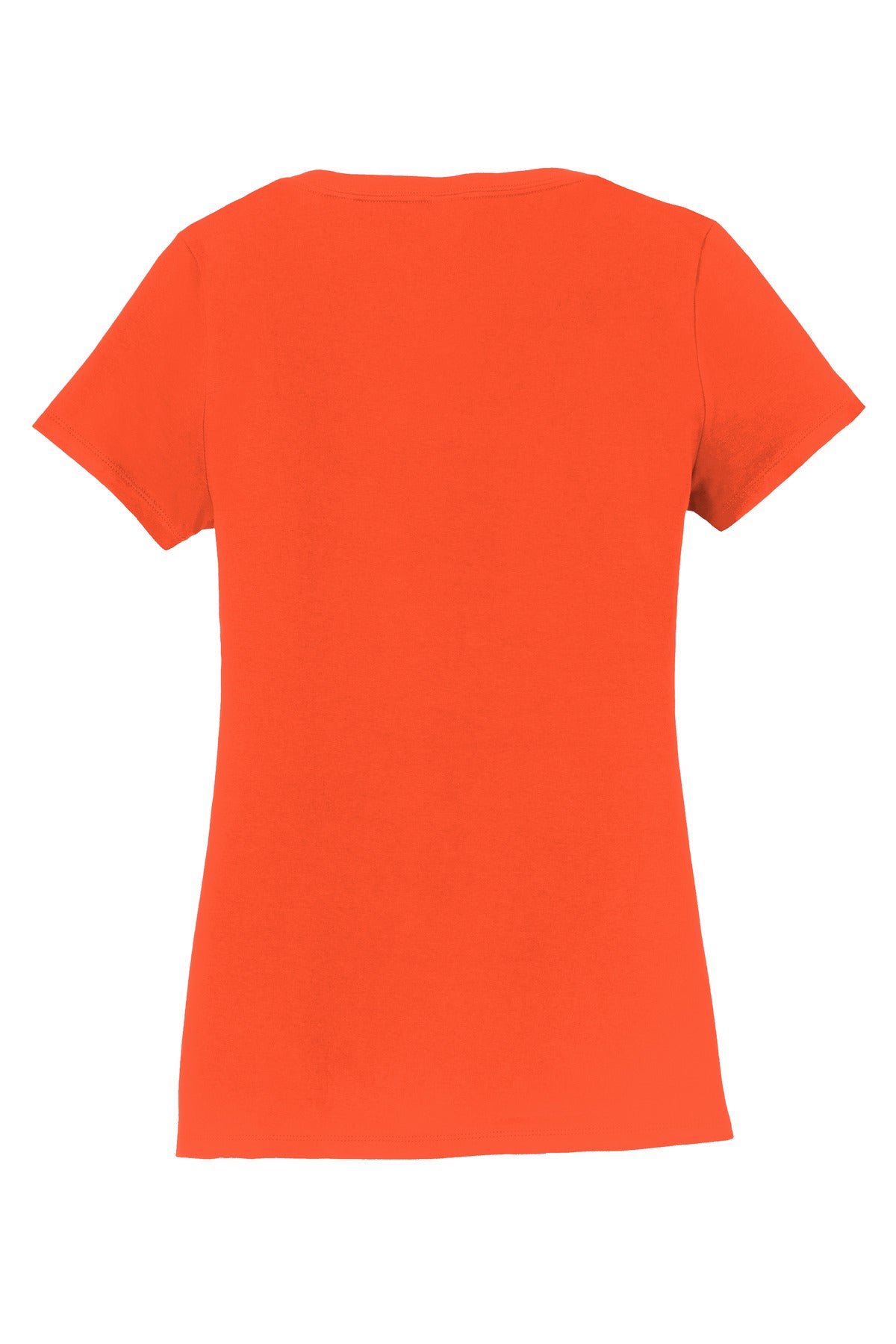 Port & Co Women's Fan Favorite V-Neck Tee - Orange