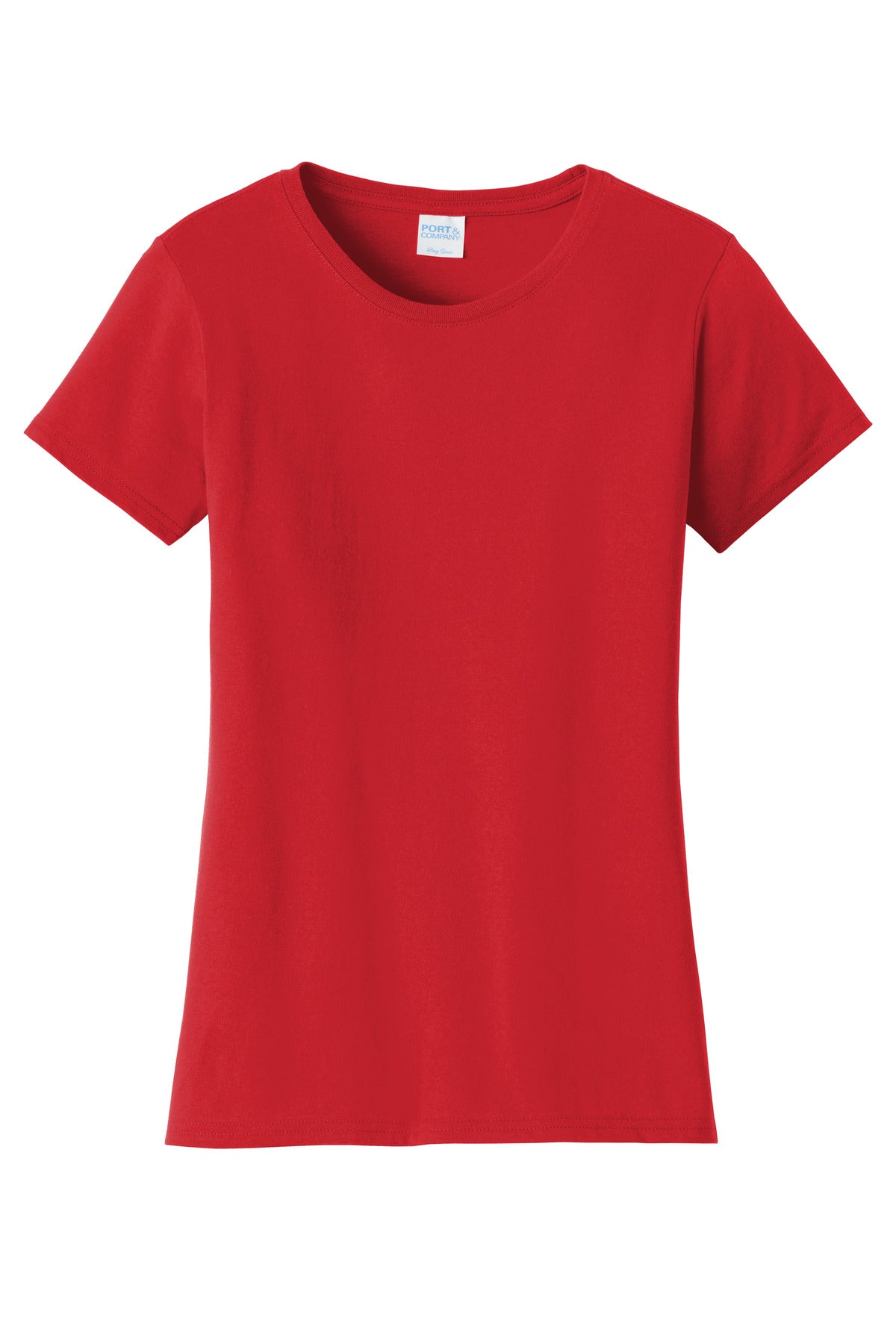 Port & Co Women's Fan Favorite Tee - Bright Red