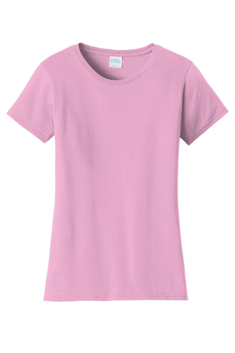 Port & Co Women's Fan Favorite Tee - Candy Pink