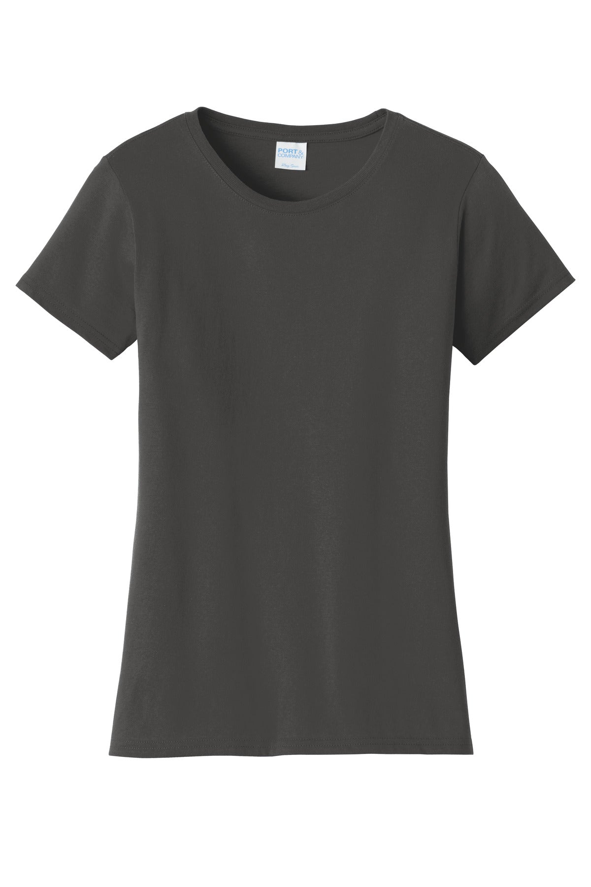 Port & Co Women's Fan Favorite Tee - Charcoal