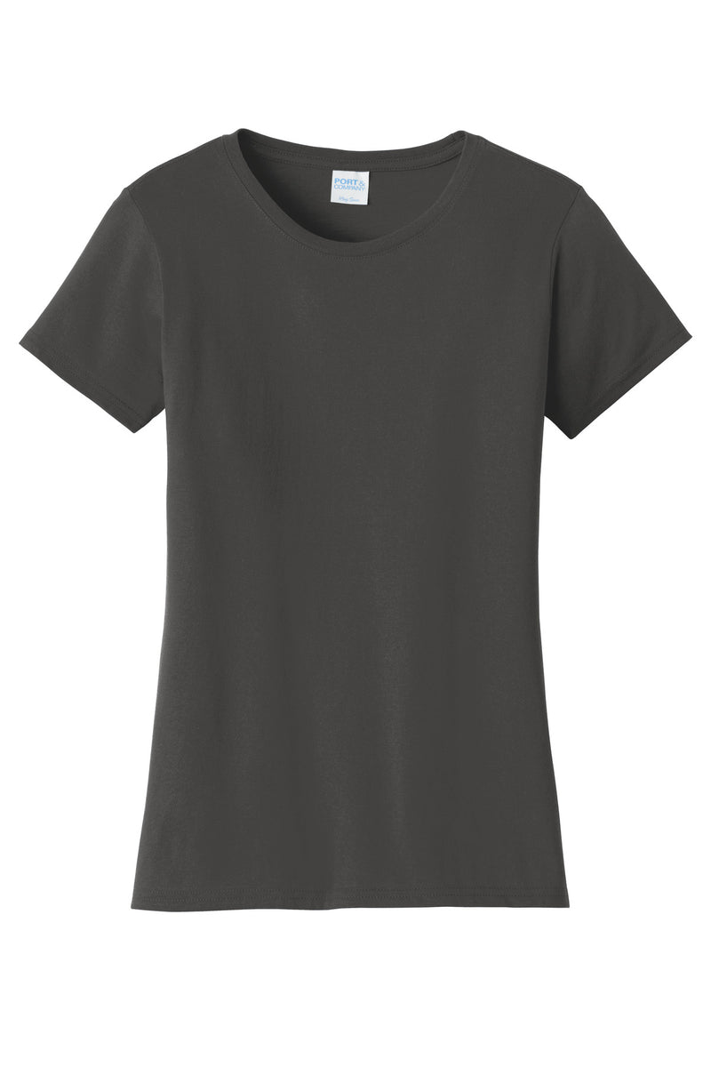 Port & Co Women's Fan Favorite Tee - Charcoal