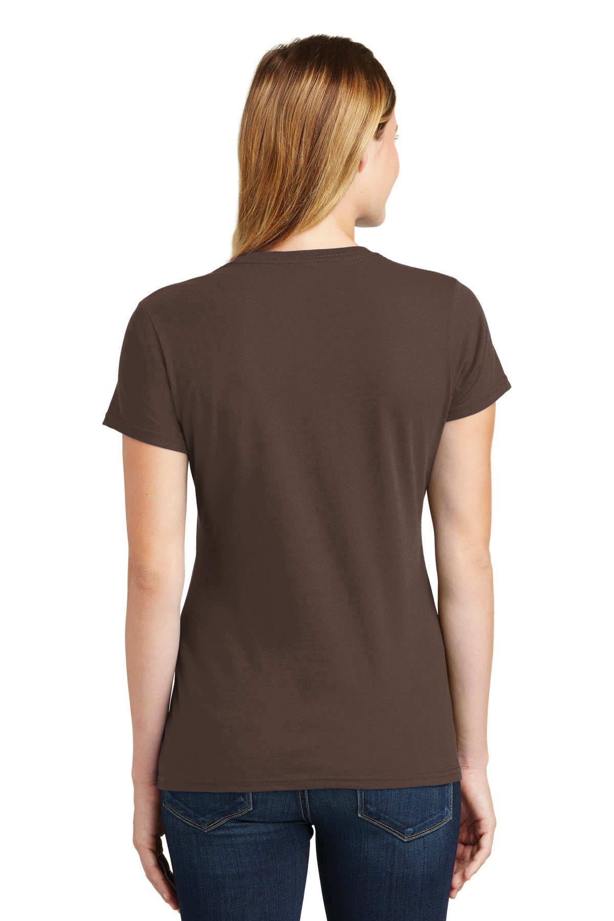 Port & Co Women's Fan Favorite Tee - Dark Chocolate Brown