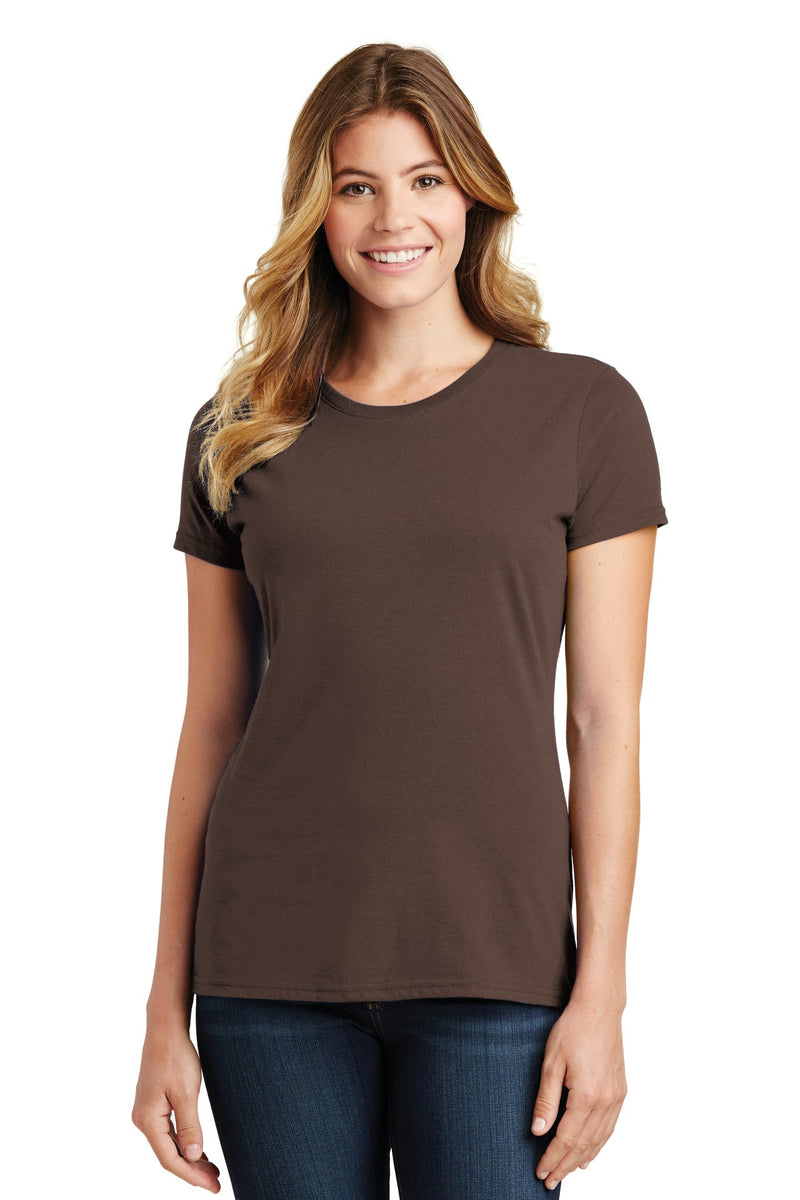 Port & Co Women's Fan Favorite Tee - Dark Chocolate Brown