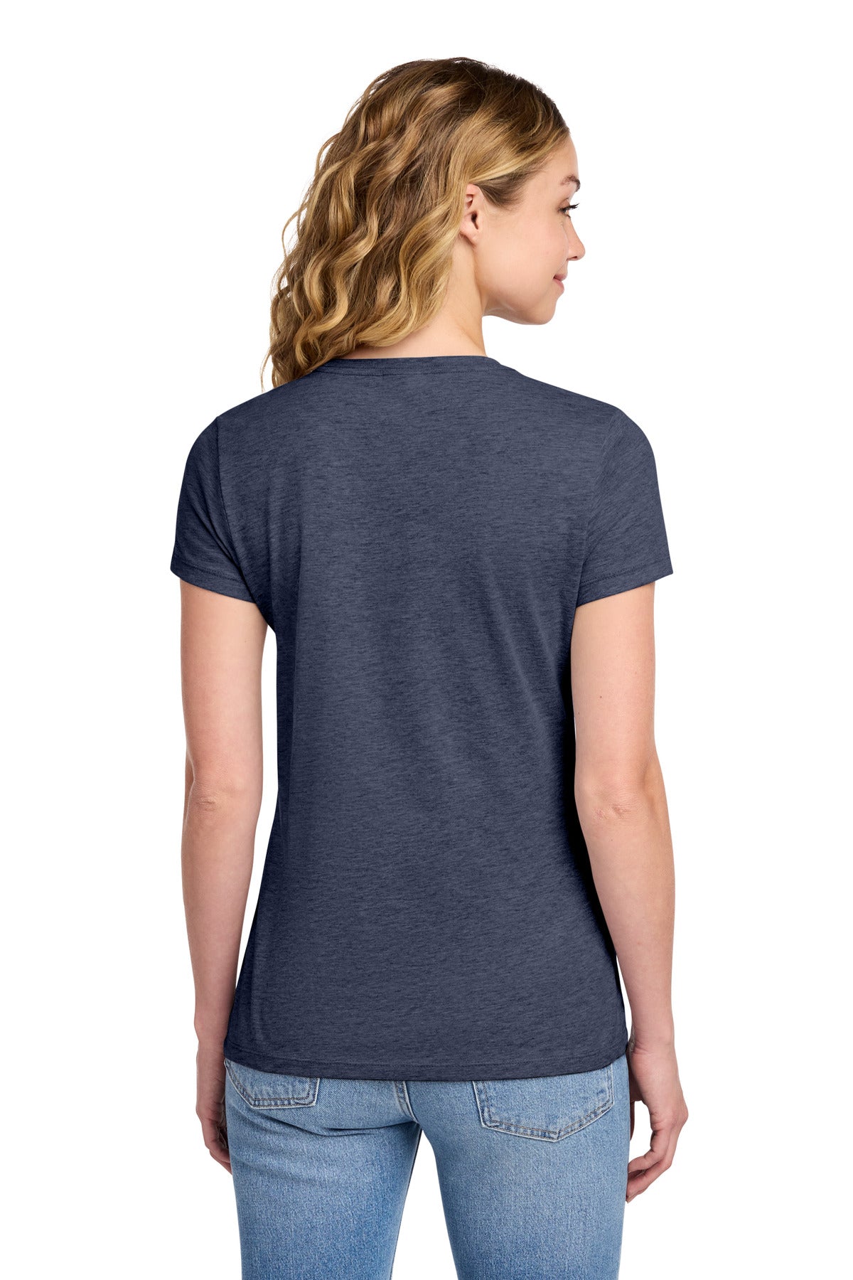 Port & Co Women's Fan Favorite Tee - Heather Navy