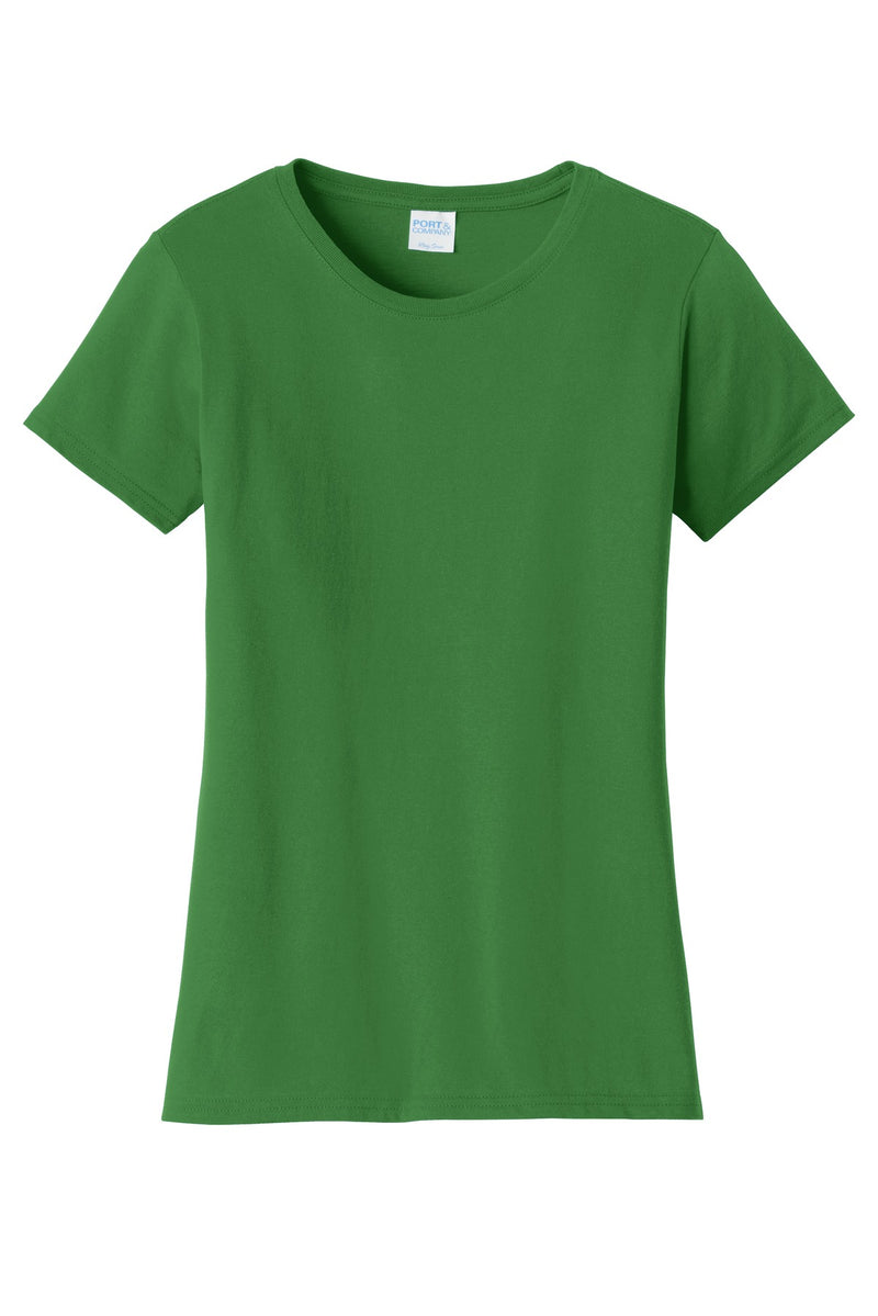 Port & Co Women's Fan Favorite Tee - Kiwi Green