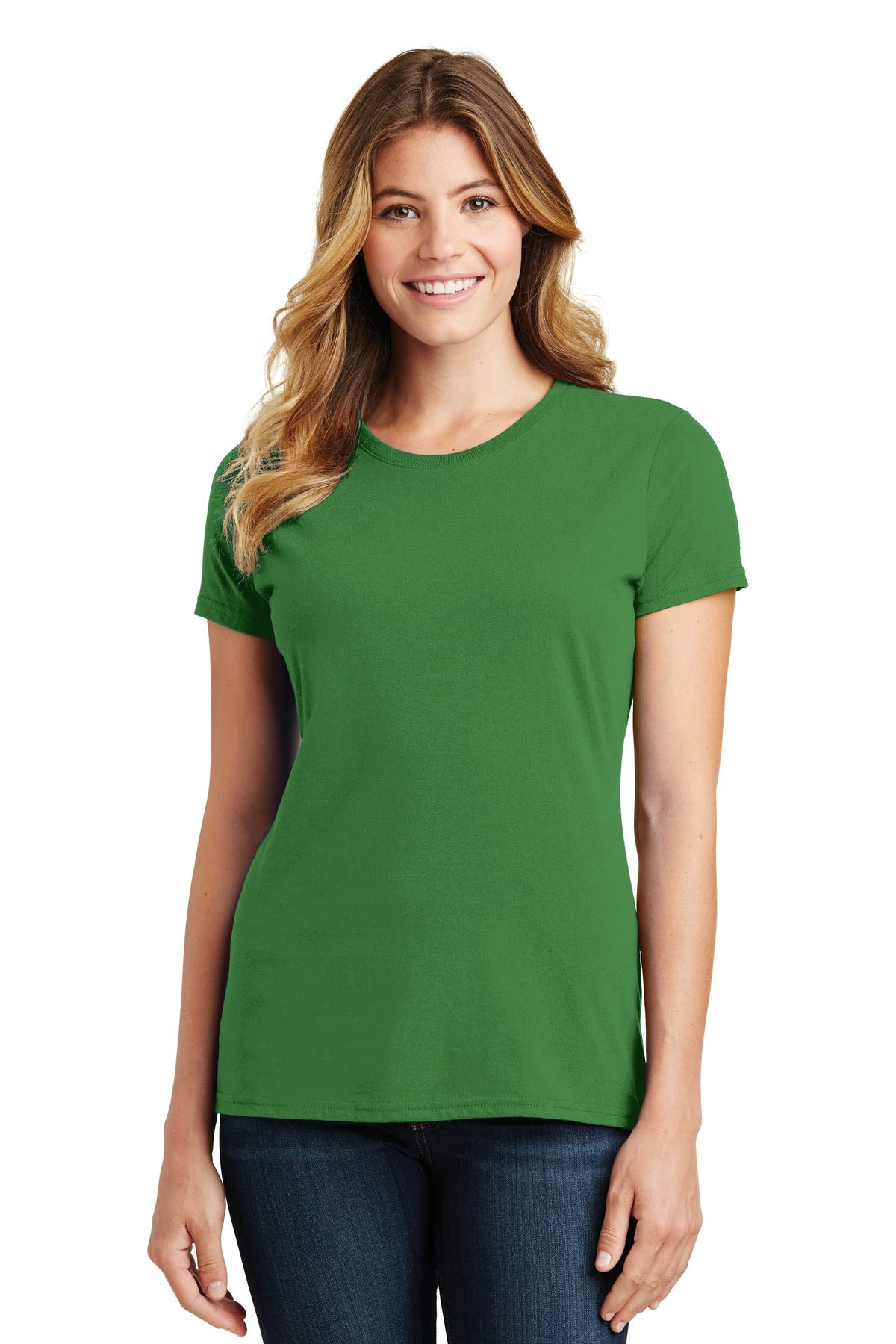 Port & Co Women's Fan Favorite Tee - Kiwi Green