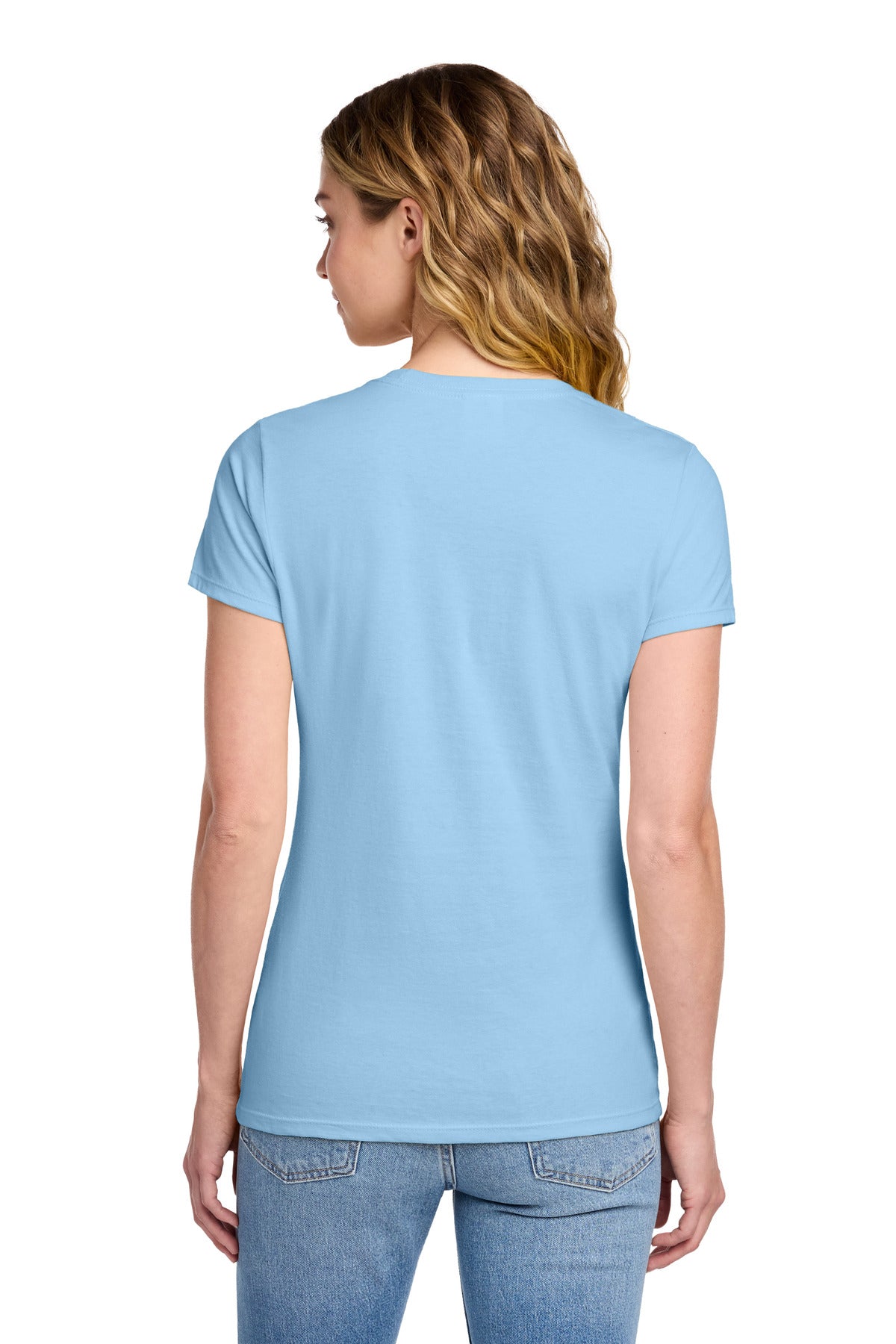 Port & Co Women's Fan Favorite Tee - Light Blue