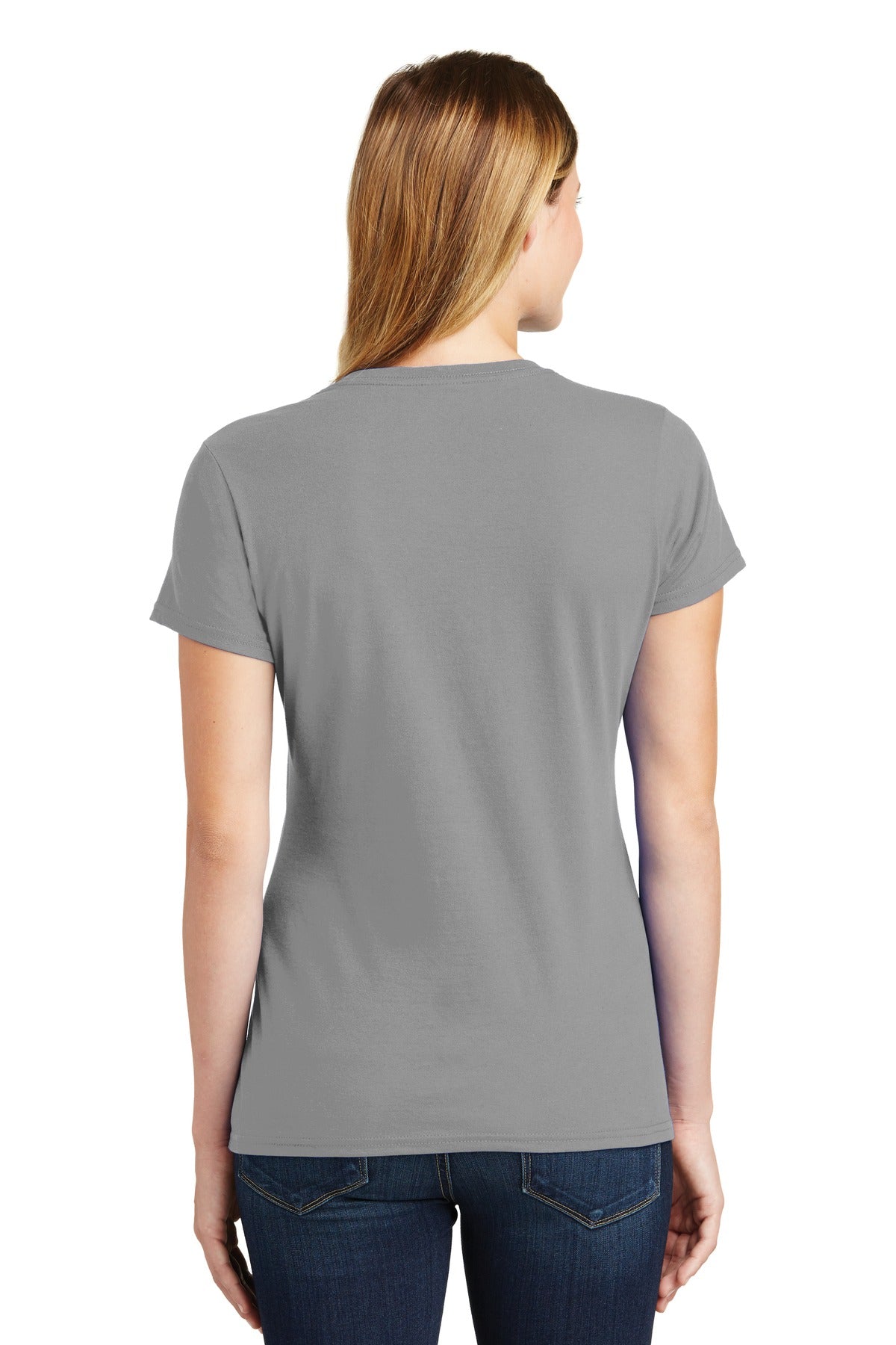 Port & Co Women's Fan Favorite Tee - Medium Grey