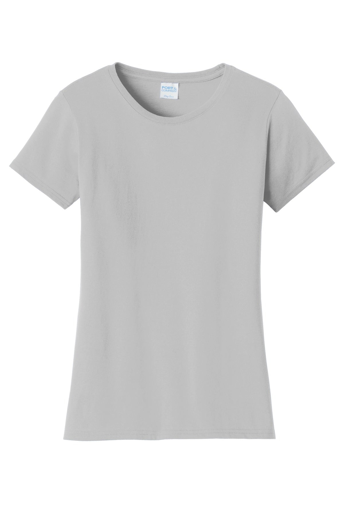 Port & Co Women's Fan Favorite Tee - Silver