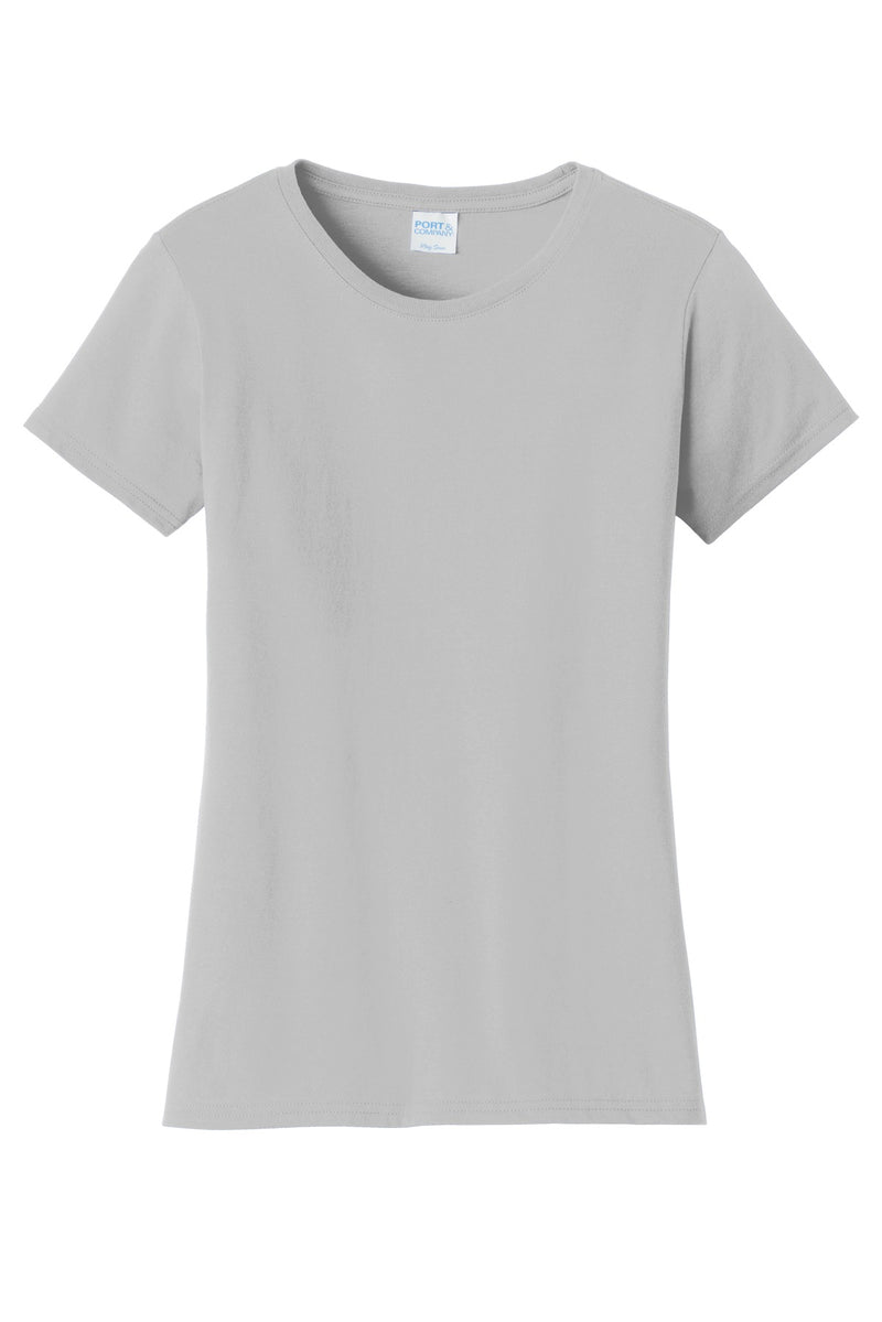 Port & Co Women's Fan Favorite Tee - Silver