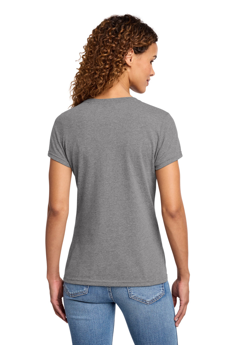 Port & Co Women's Fan Favorite Blend V-Neck Tee - Graphite Heather