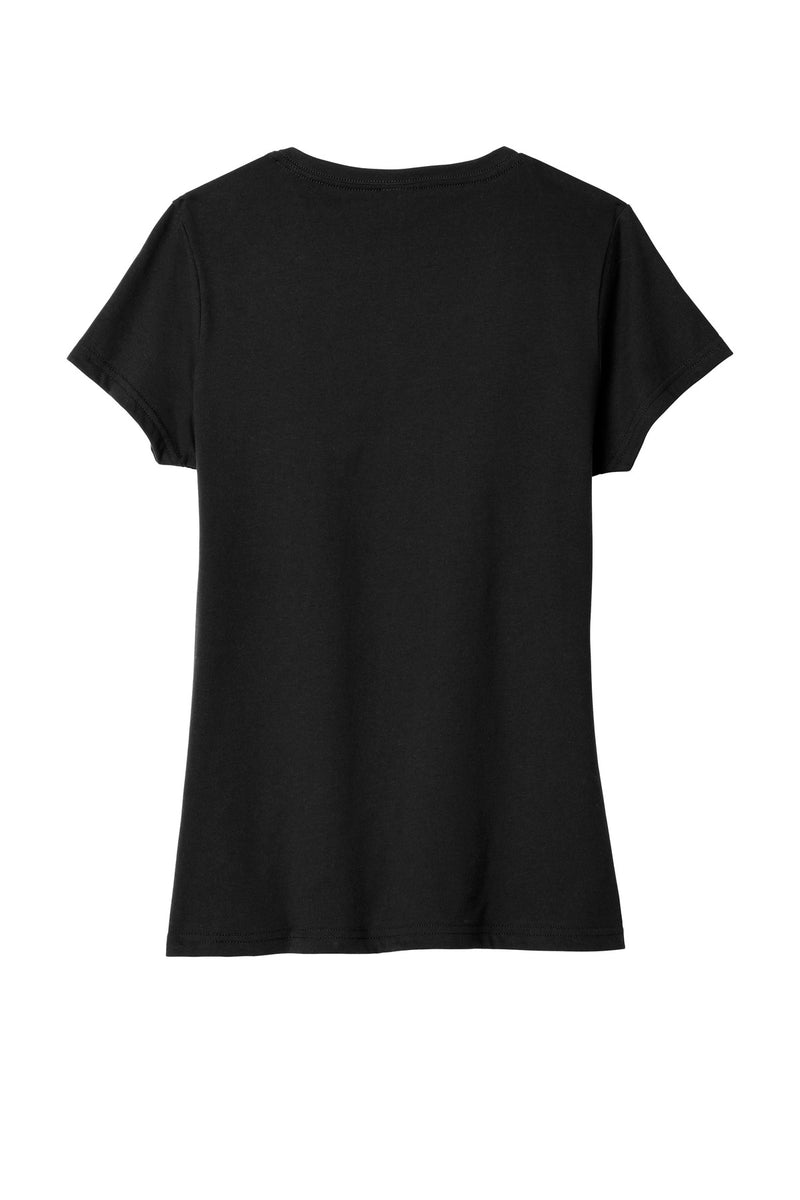 Port & Co Women's Fan Favorite Blend V-Neck Tee - Jet Black