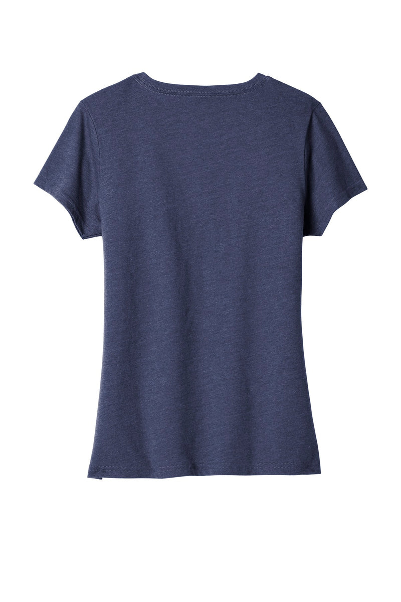 Port & Co Women's Fan Favorite Blend V-Neck Tee - Team Navy Heather