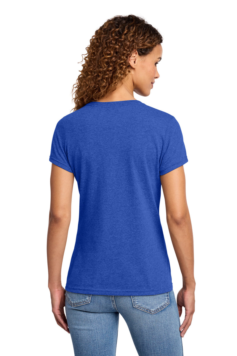 Port & Co Women's Fan Favorite Blend V-Neck Tee - True Royal Heather
