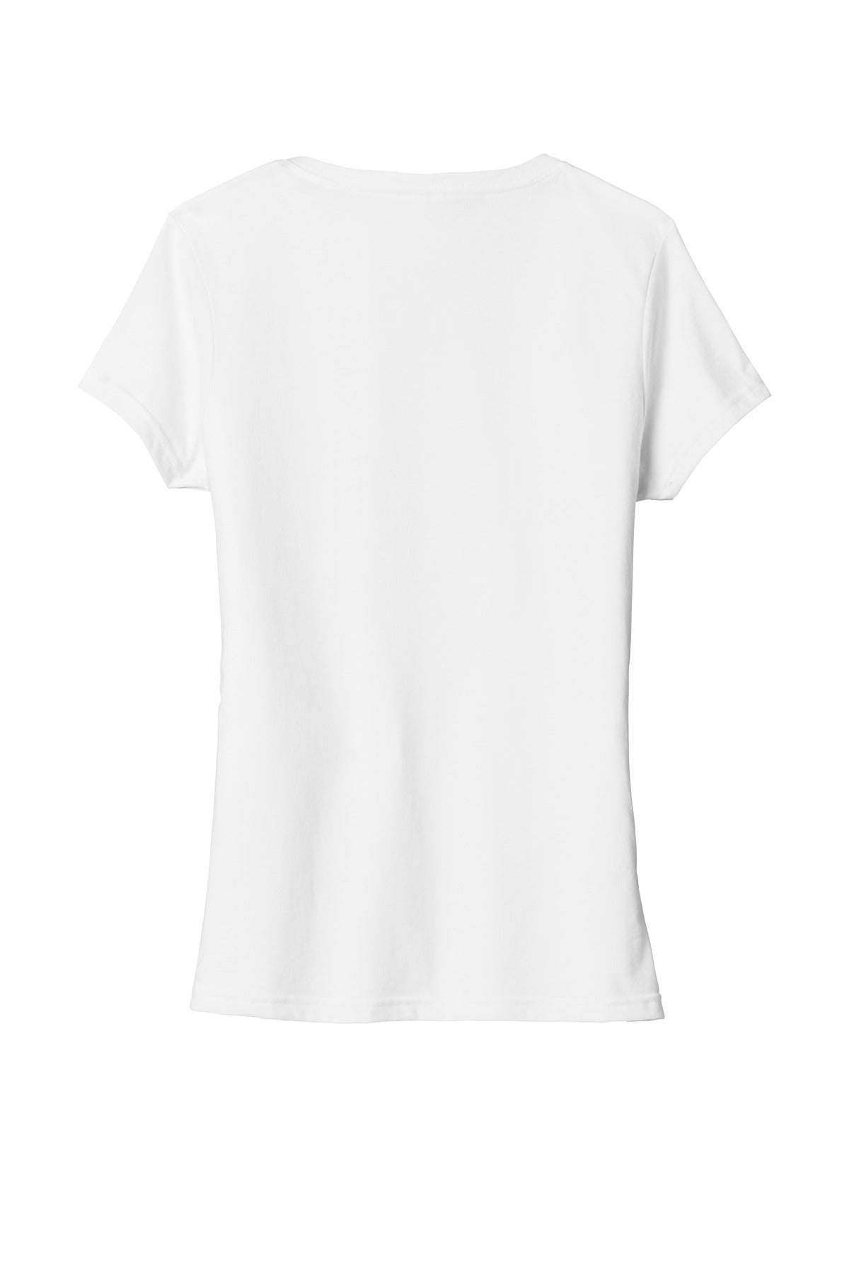 Port & Co Women's Fan Favorite Blend V-Neck Tee - White