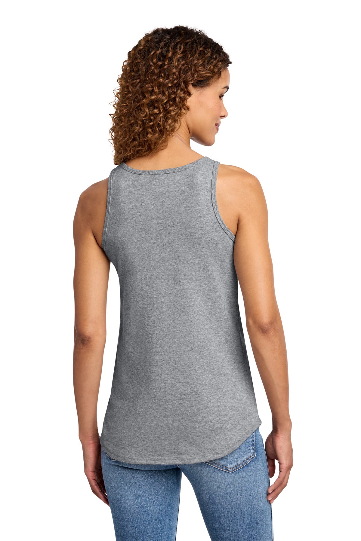 Port & Co Women's Core Cotton Tank Top - Athletic Heather