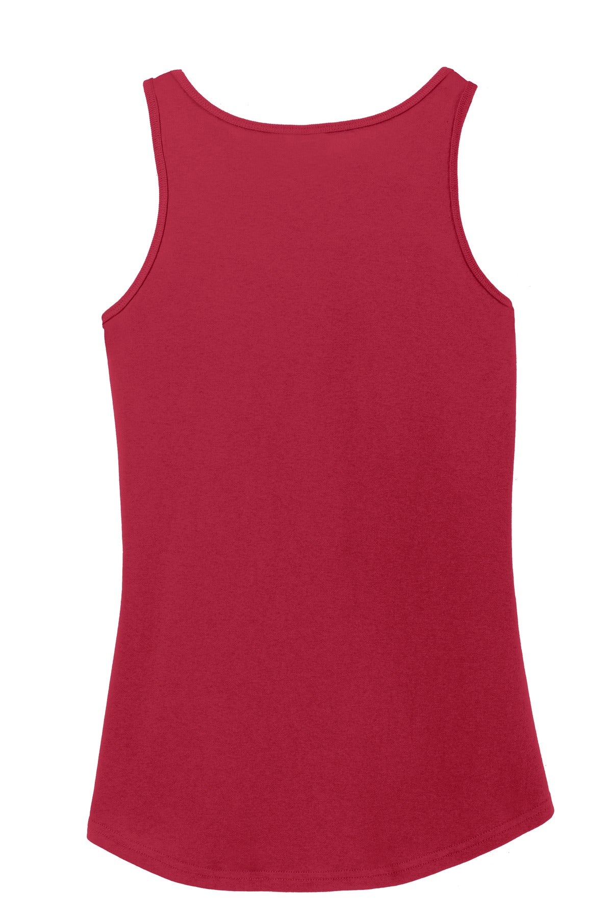 Port & Co Women's Core Cotton Tank Top - Red