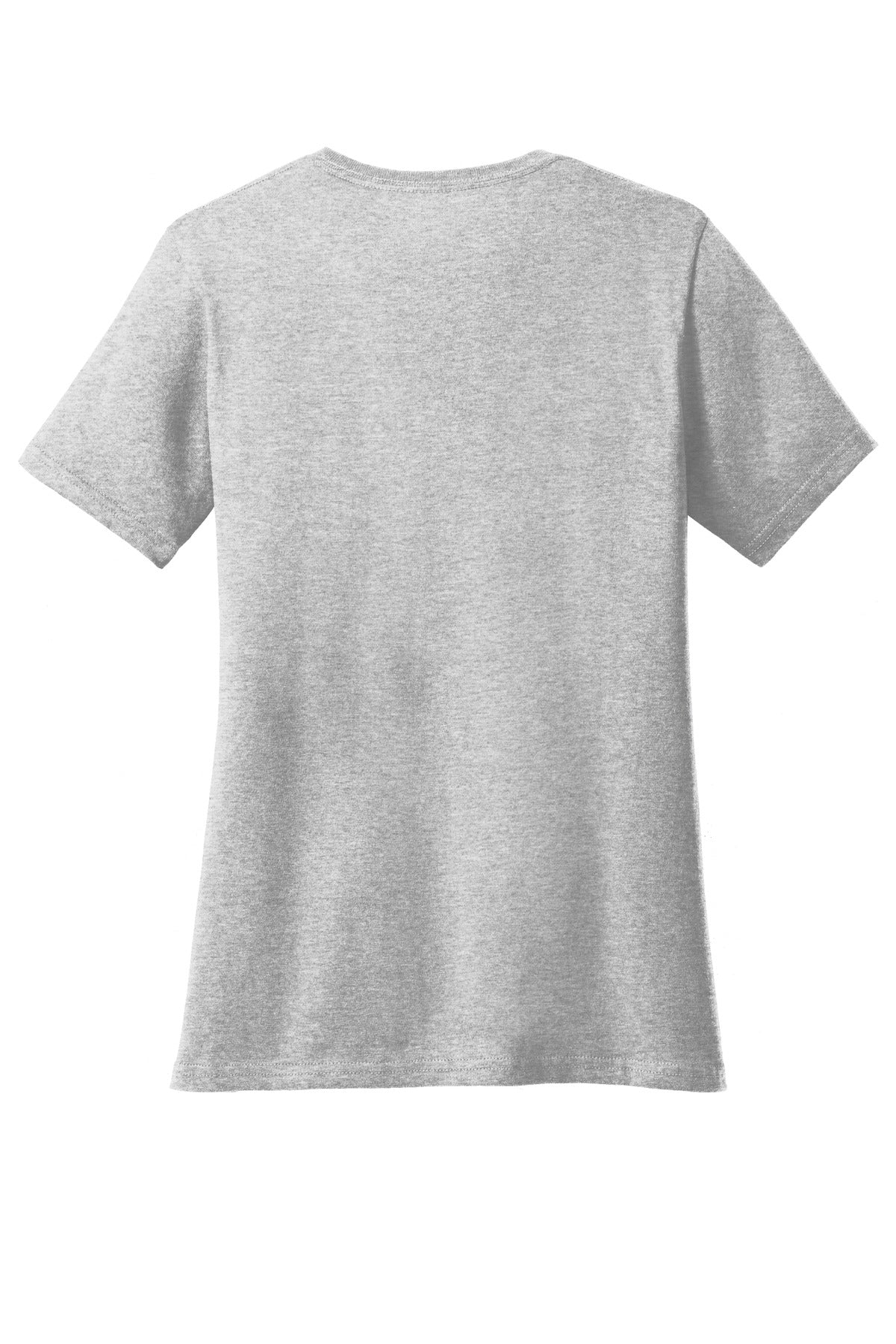 Port & Co Women's Core Cotton V-Neck Tee - Ash